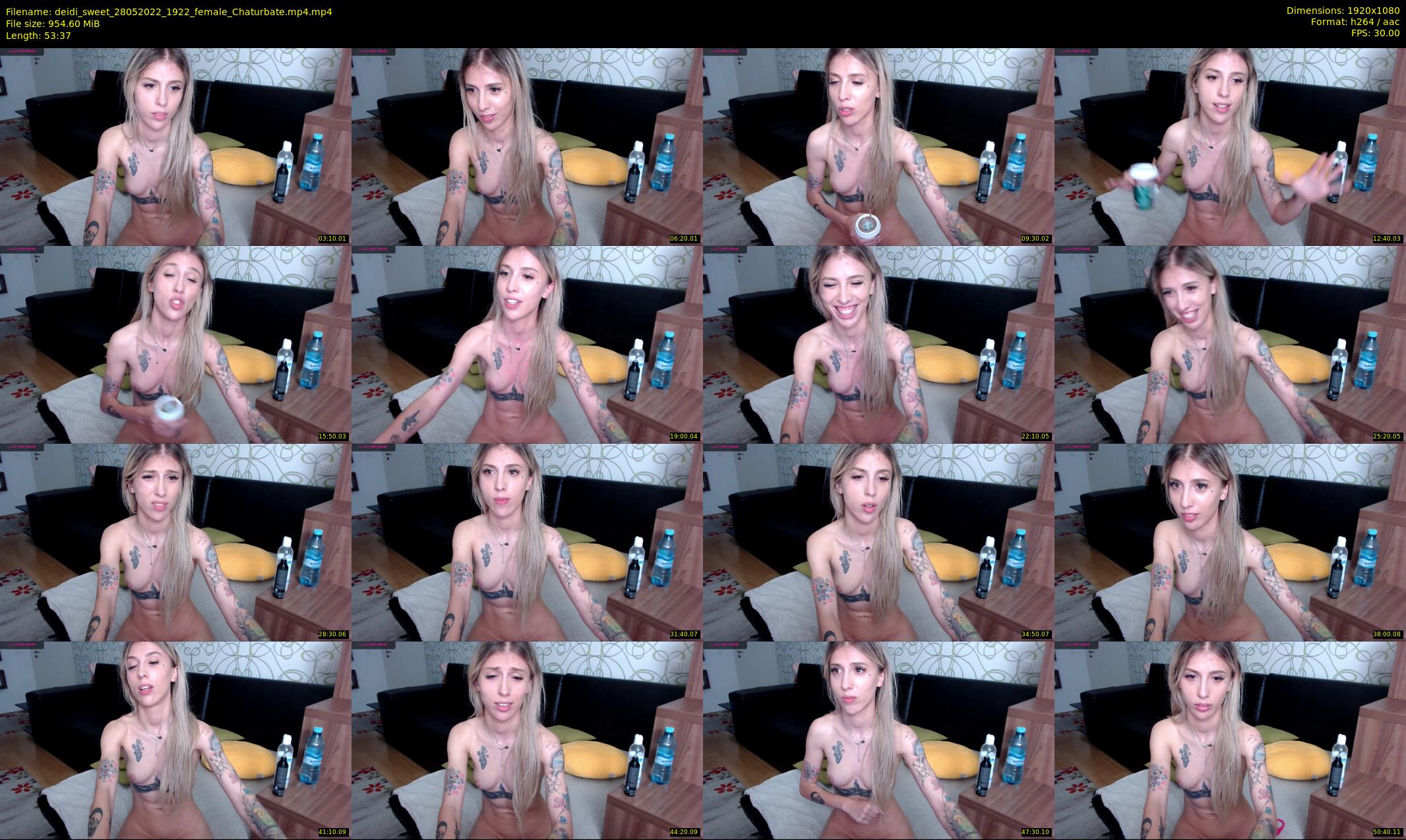 deidi_sweet — 54 minute Chaturbate female cam show recording, 1080p, May 28, 2022