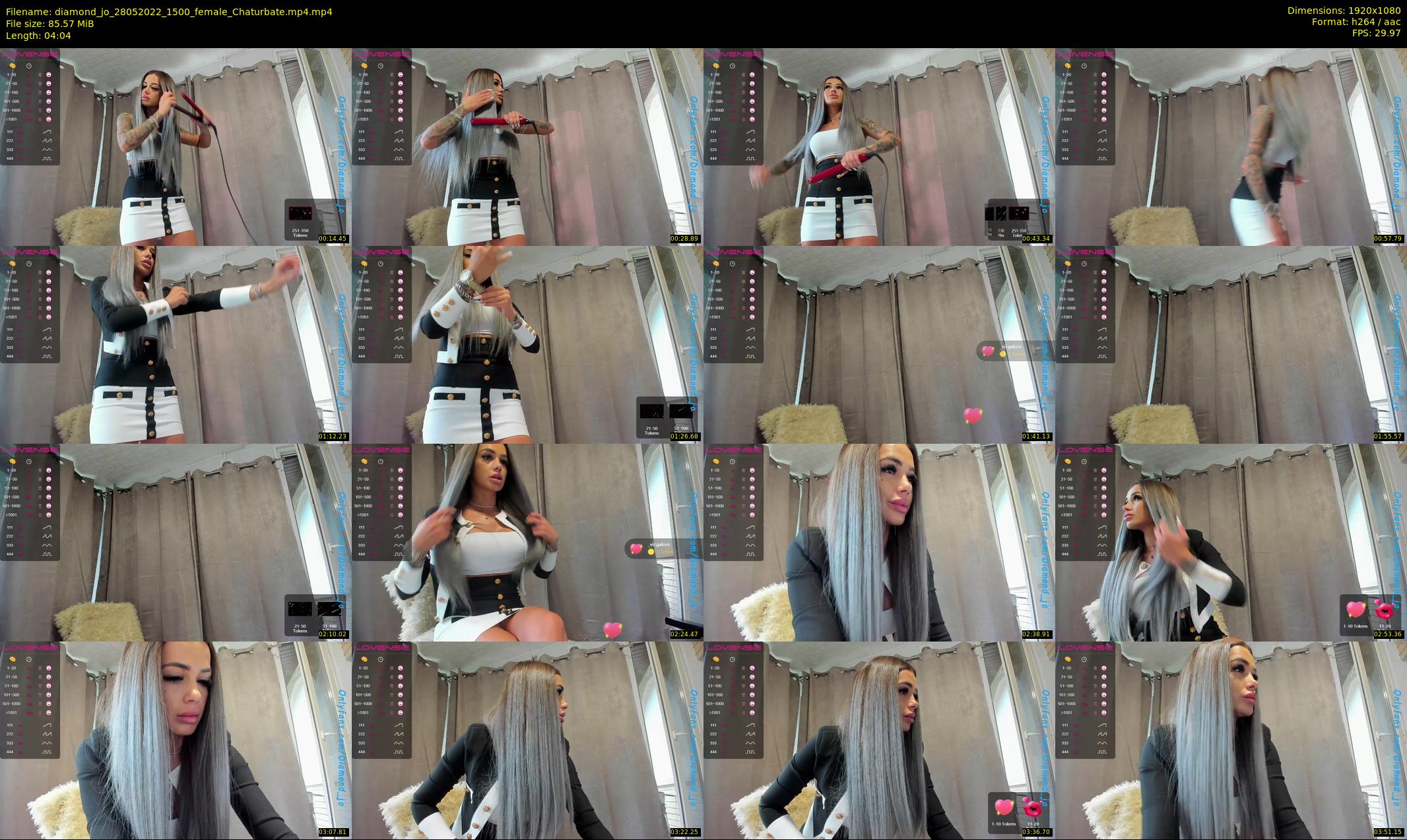 diamond_jo — 5 minute Chaturbate female cam show recording, 1080p, May 28, 2022