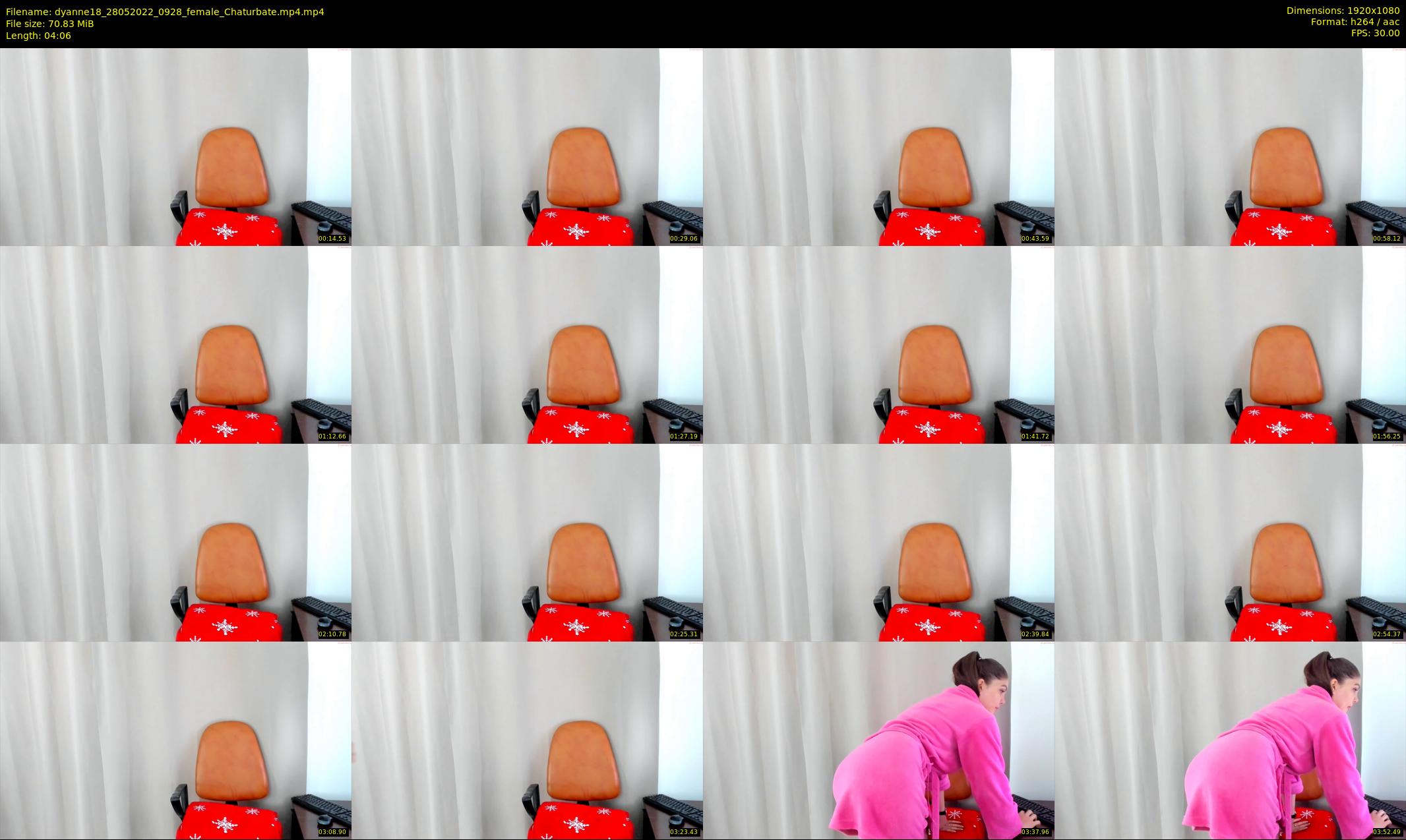 dyanne18 — 5 minute Chaturbate female cam show recording, 1080p, May 28, 2022