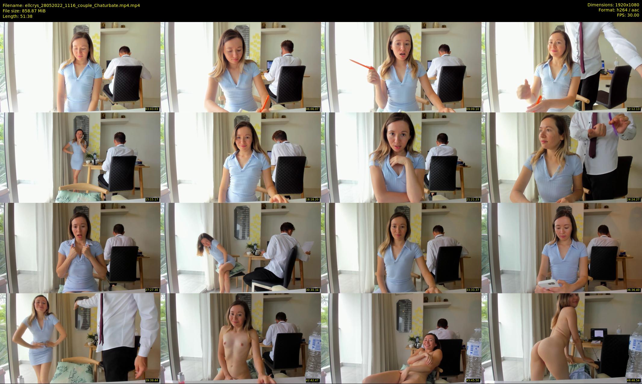 ellcrys — 52 minute Chaturbate couple cam show recording, 1080p, May 28, 2022