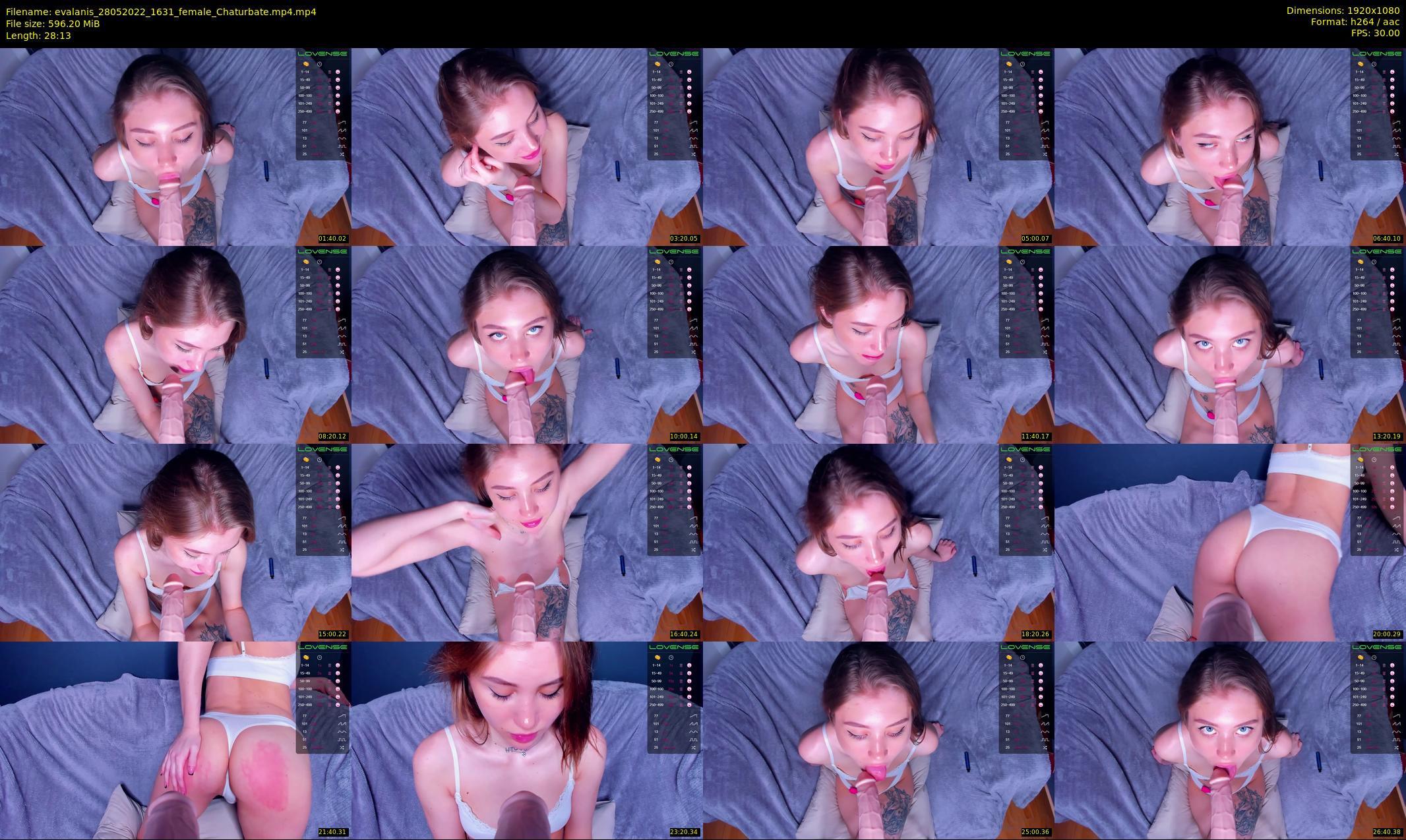 evalanis — 29 minute Chaturbate couple cam show recording, 1080p, May 28, 2022