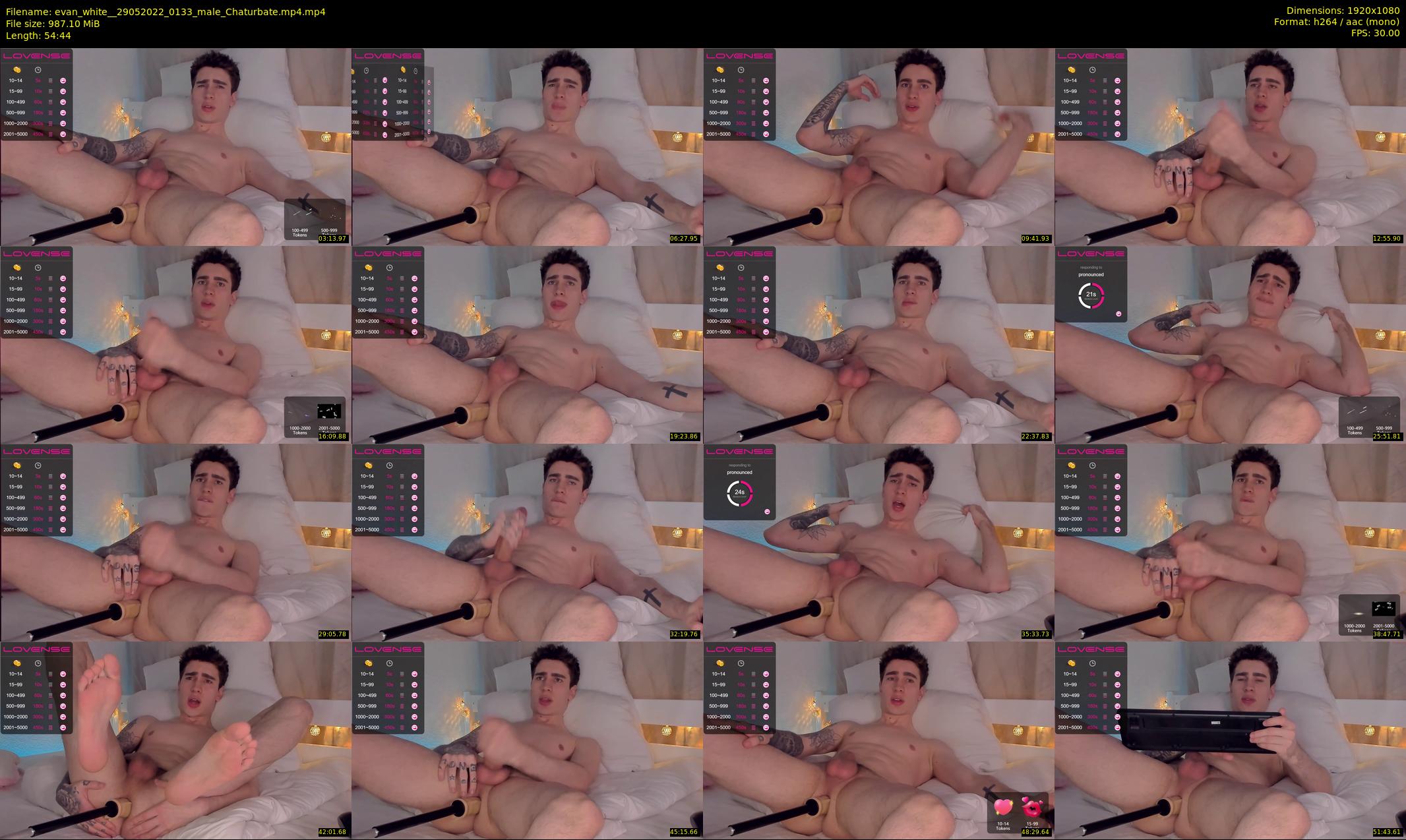 evan_white_ — 55 minute Chaturbate male cam show recording, 1080p, May 29, 2022