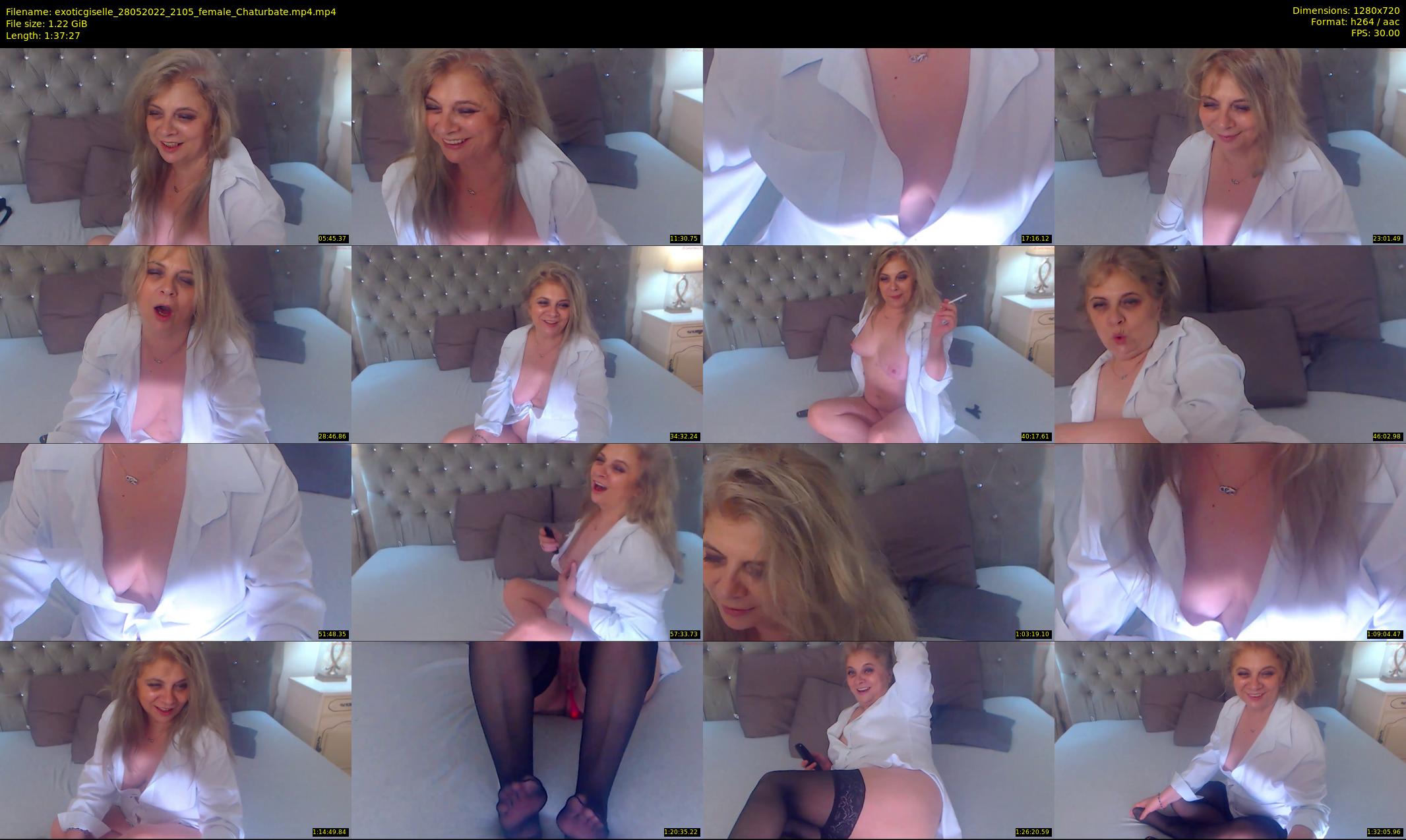 exoticgiselle — 98 minute Chaturbate female cam show recording, 720p, May 28, 2022