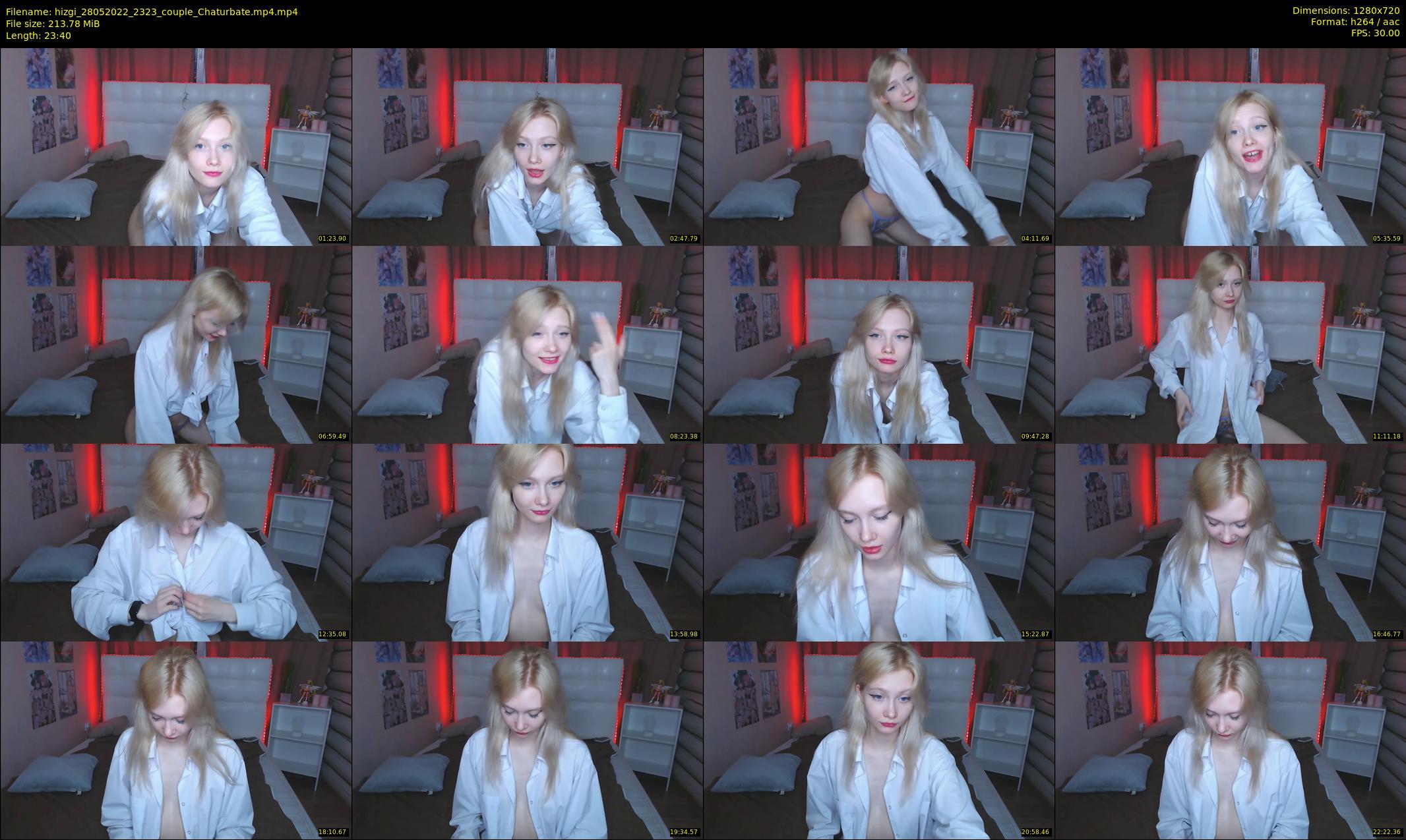 hizgi — 24 minute Chaturbate couple cam show recording, 720p, May 28, 2022