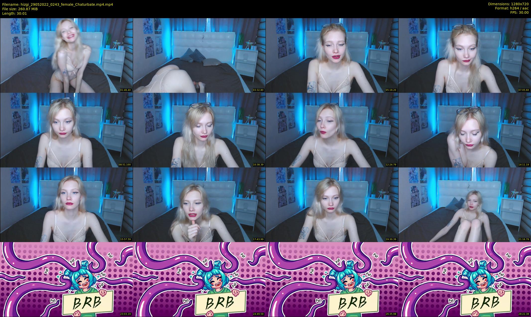 hizgi — 31 minute Chaturbate couple cam show recording, 720p, May 29, 2022