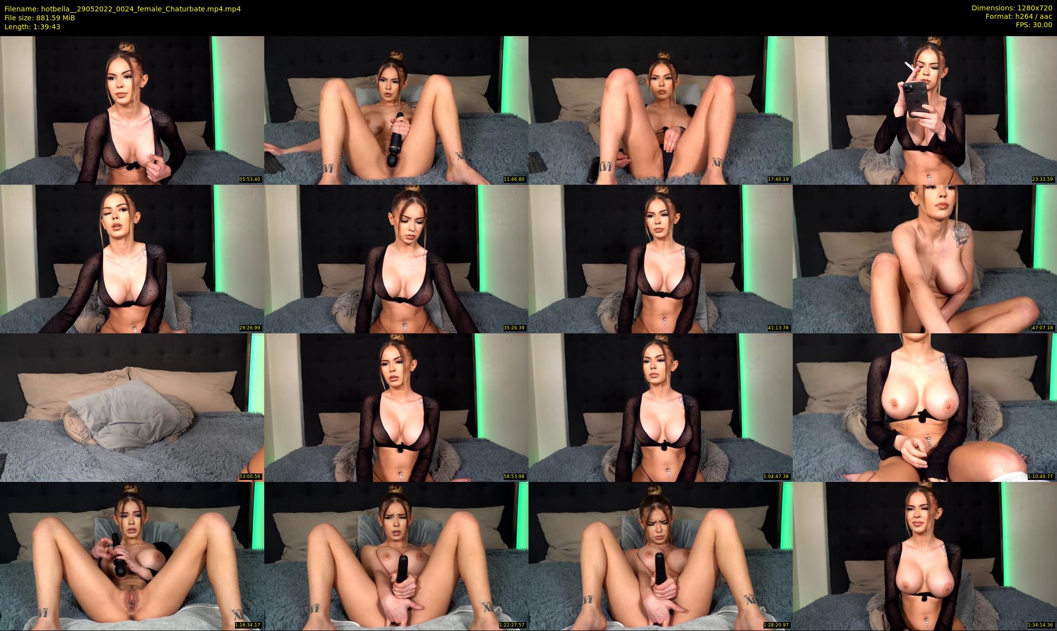 hotbella_ — 100 minute Chaturbate female cam show recording, 720p, May 29, 2022