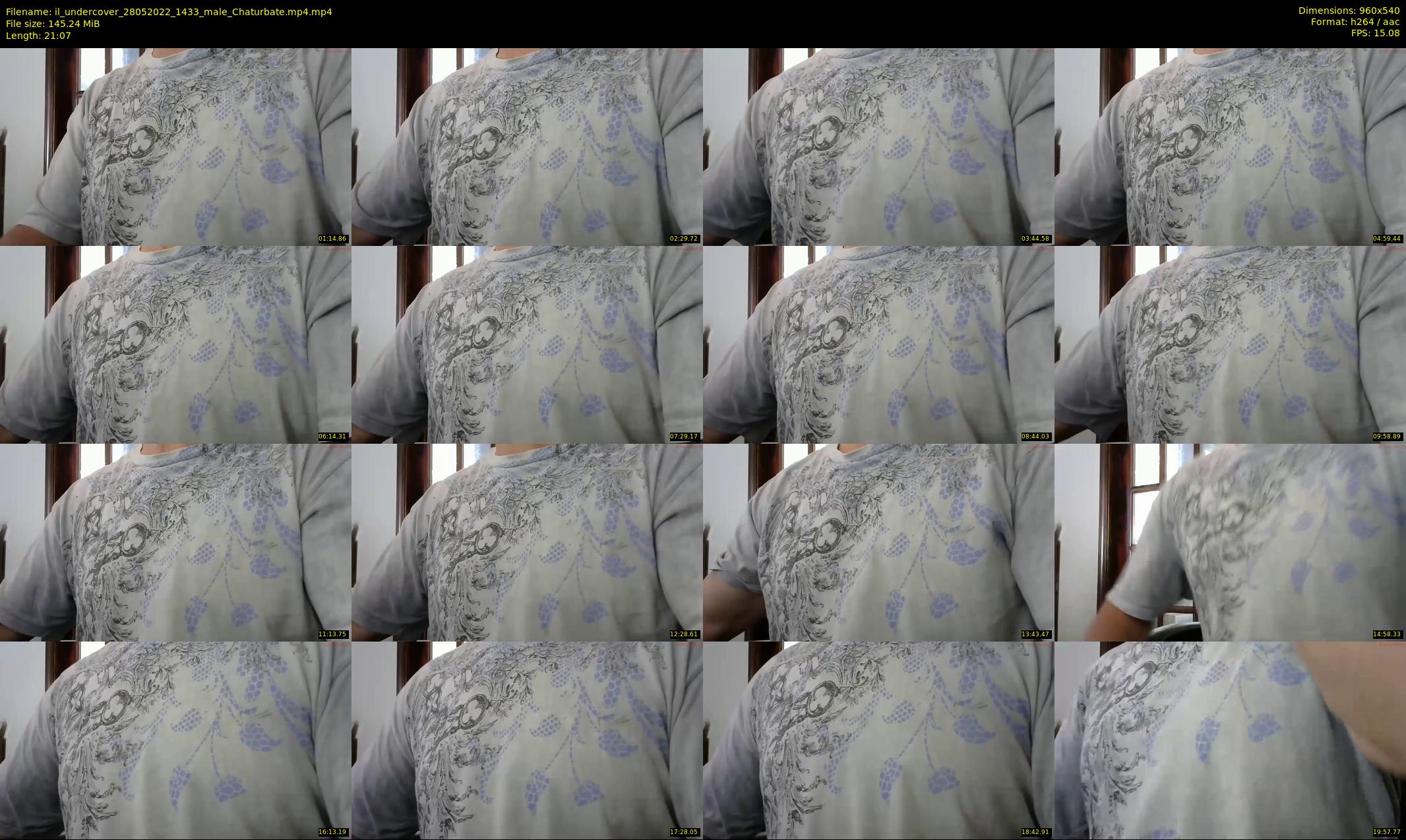 il_undercover — 22 minute Chaturbate male cam show recording, 480p, May 28, 2022