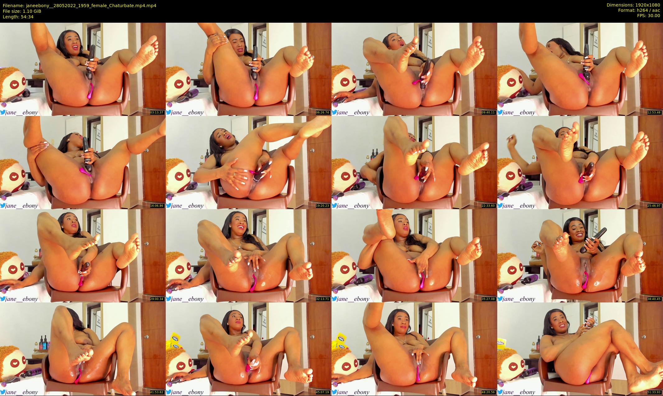 janeebony_ — 55 minute Chaturbate female cam show recording, 1080p, May 28, 2022