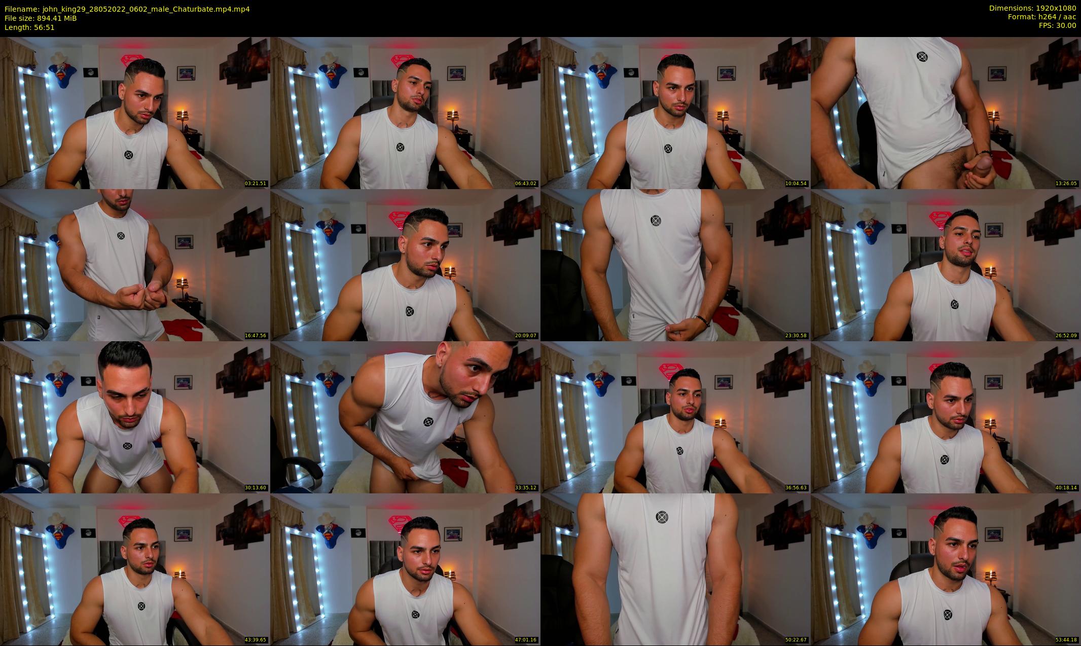 john_king29 — 57 minute Chaturbate male cam show recording, 1080p, May 28, 2022