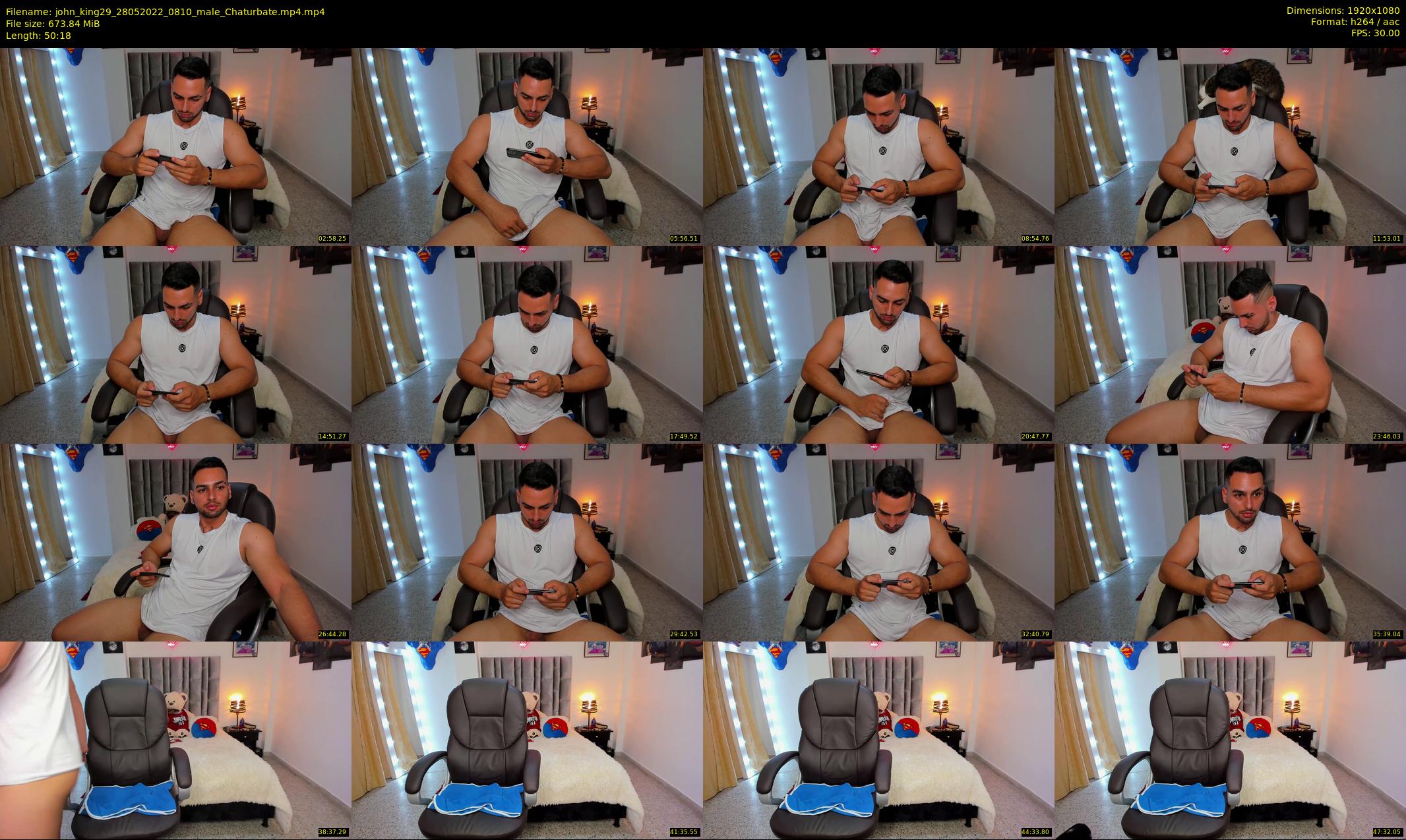 john_king29 — 51 minute Chaturbate male cam show recording, 1080p, May 28, 2022