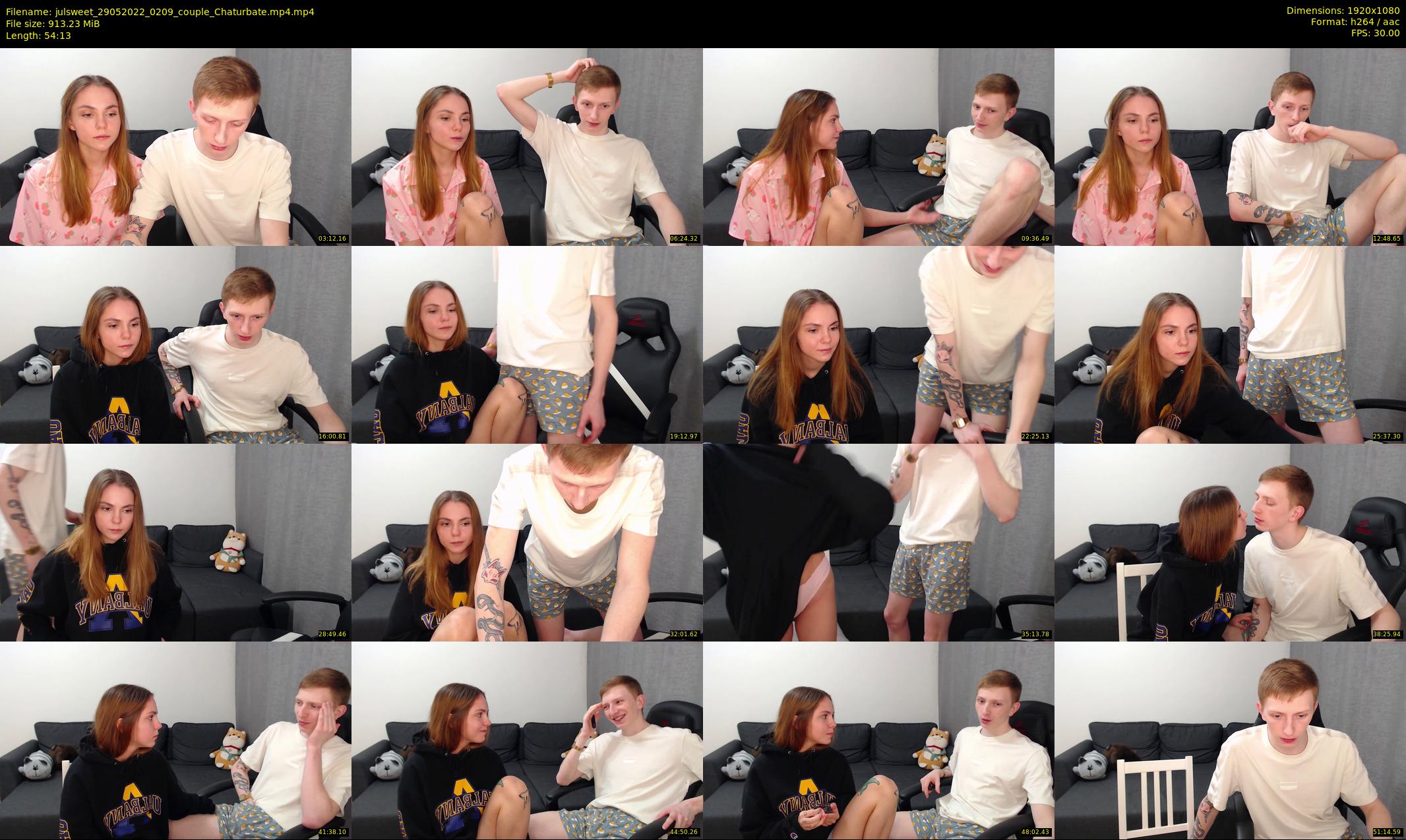 julsweet — 55 minute Chaturbate male cam show recording, 1080p, May 29, 2022
