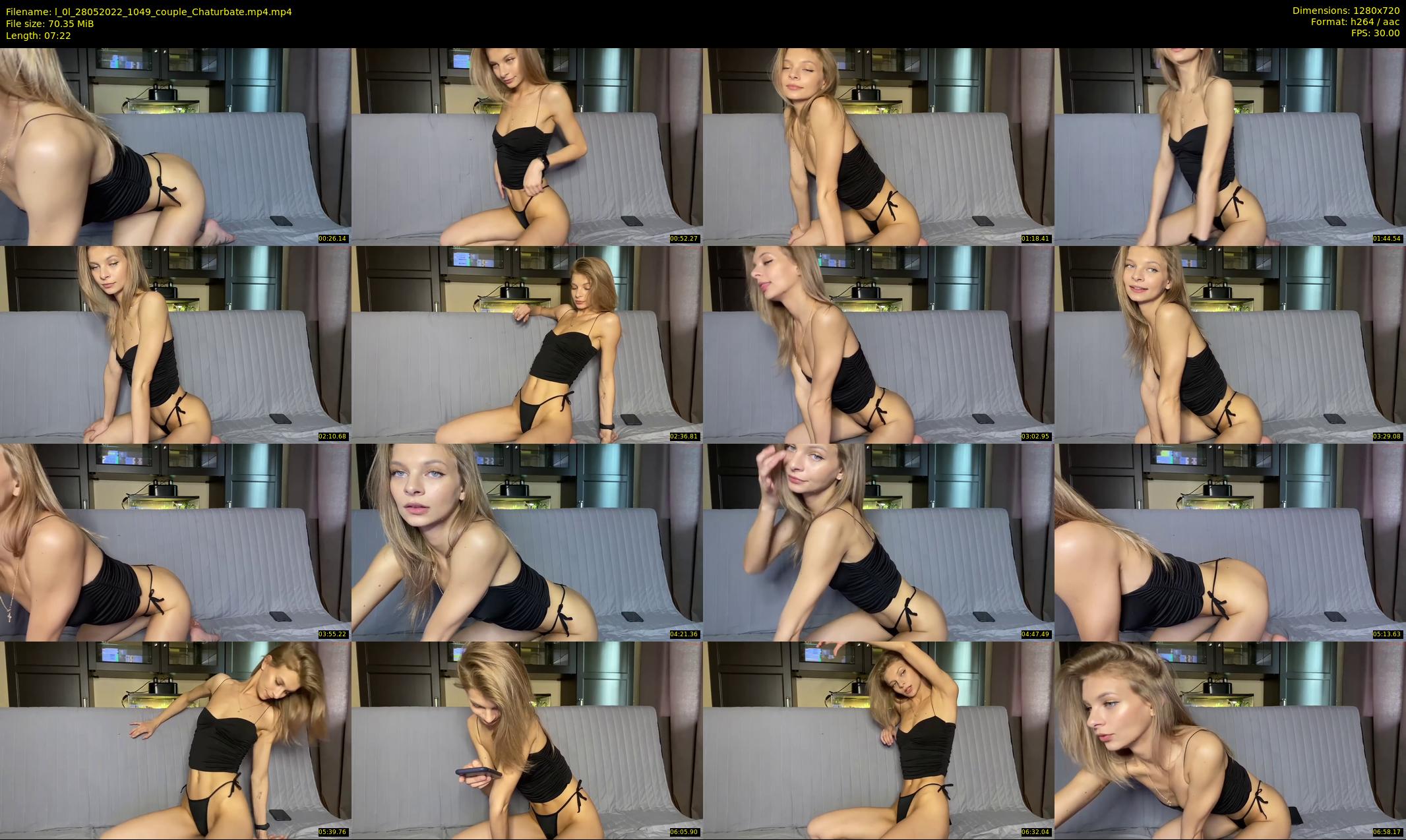 l_0l — 8 minute Chaturbate couple cam show recording, 720p, May 28, 2022
