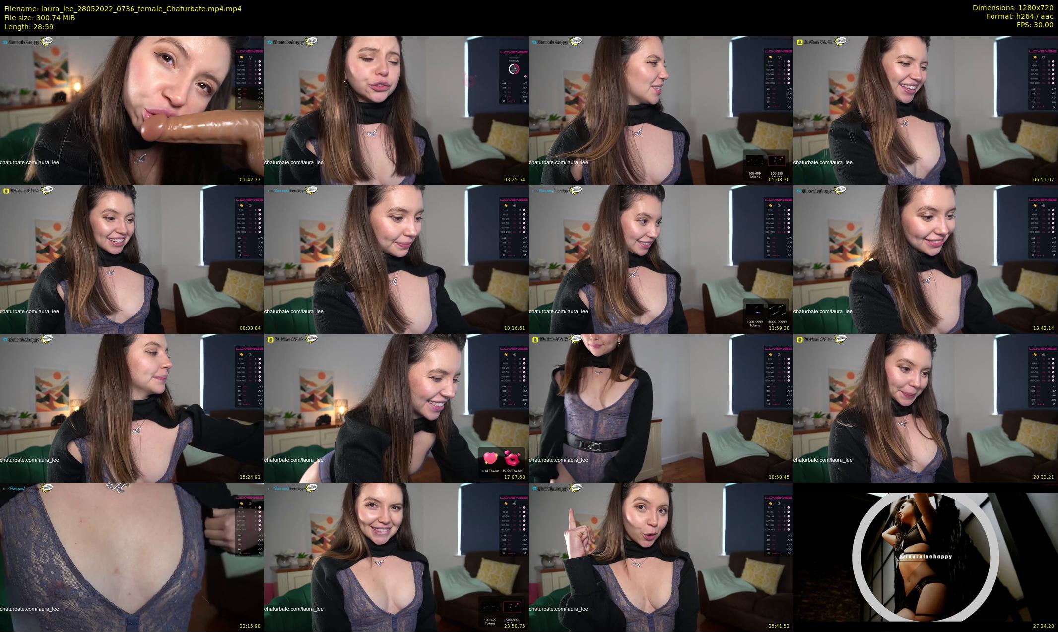 laura_lee — 29 minute Chaturbate female cam show recording, 720p, May 28, 2022