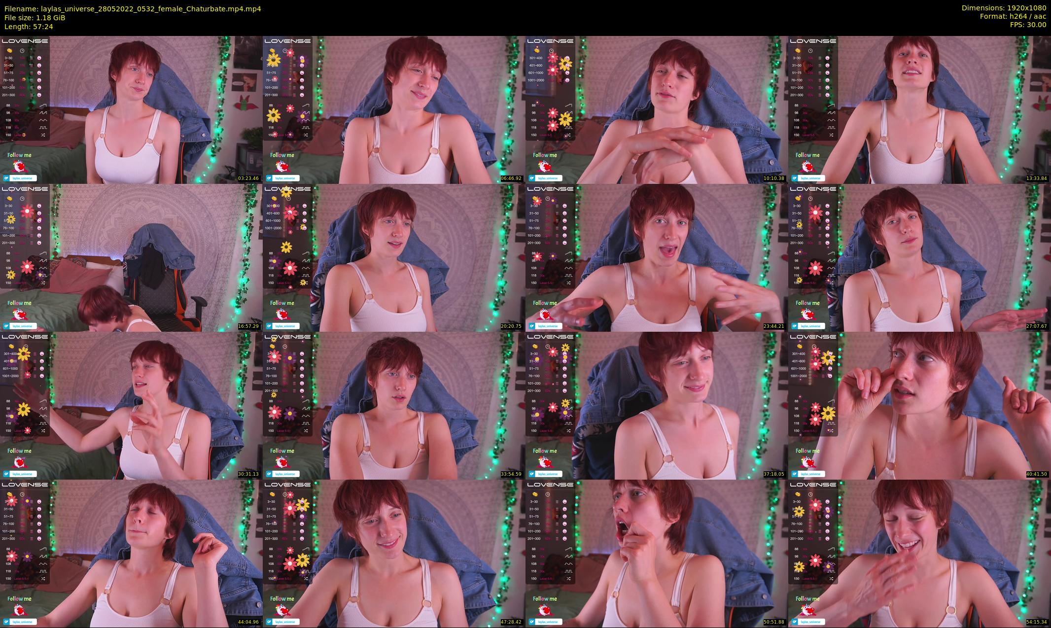 laylas_universe — 58 minute Chaturbate female cam show recording, 1080p, May 28, 2022