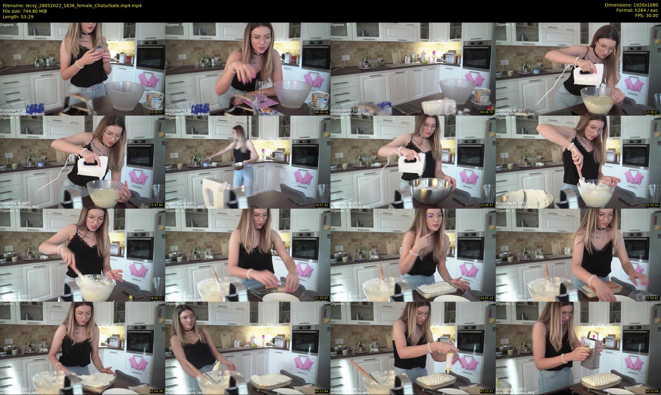 lecsy — 54 minute Chaturbate female cam show recording, 1080p, May 28, 2022