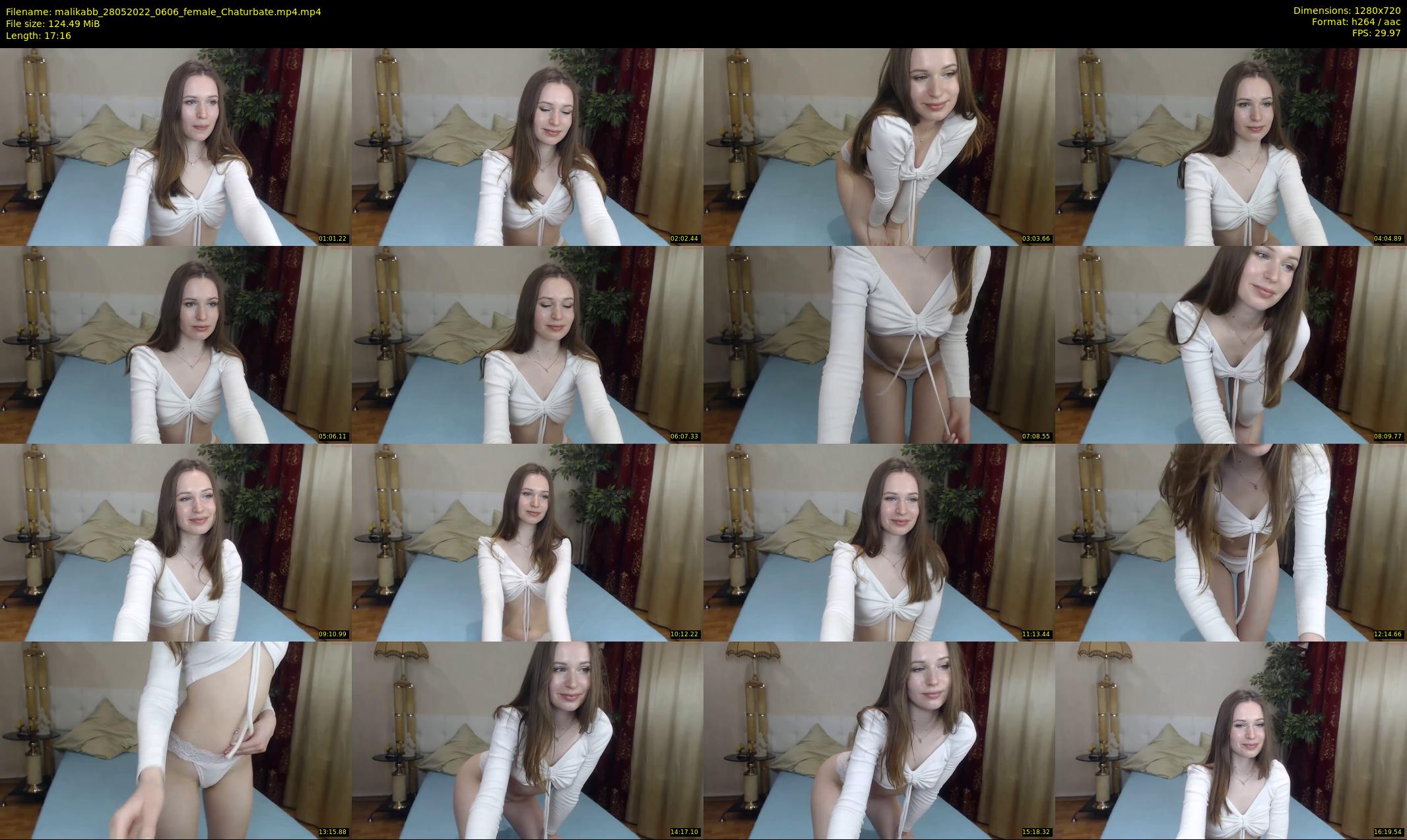 malikabb — 18 minute Chaturbate female cam show recording, 720p, May 28, 2022