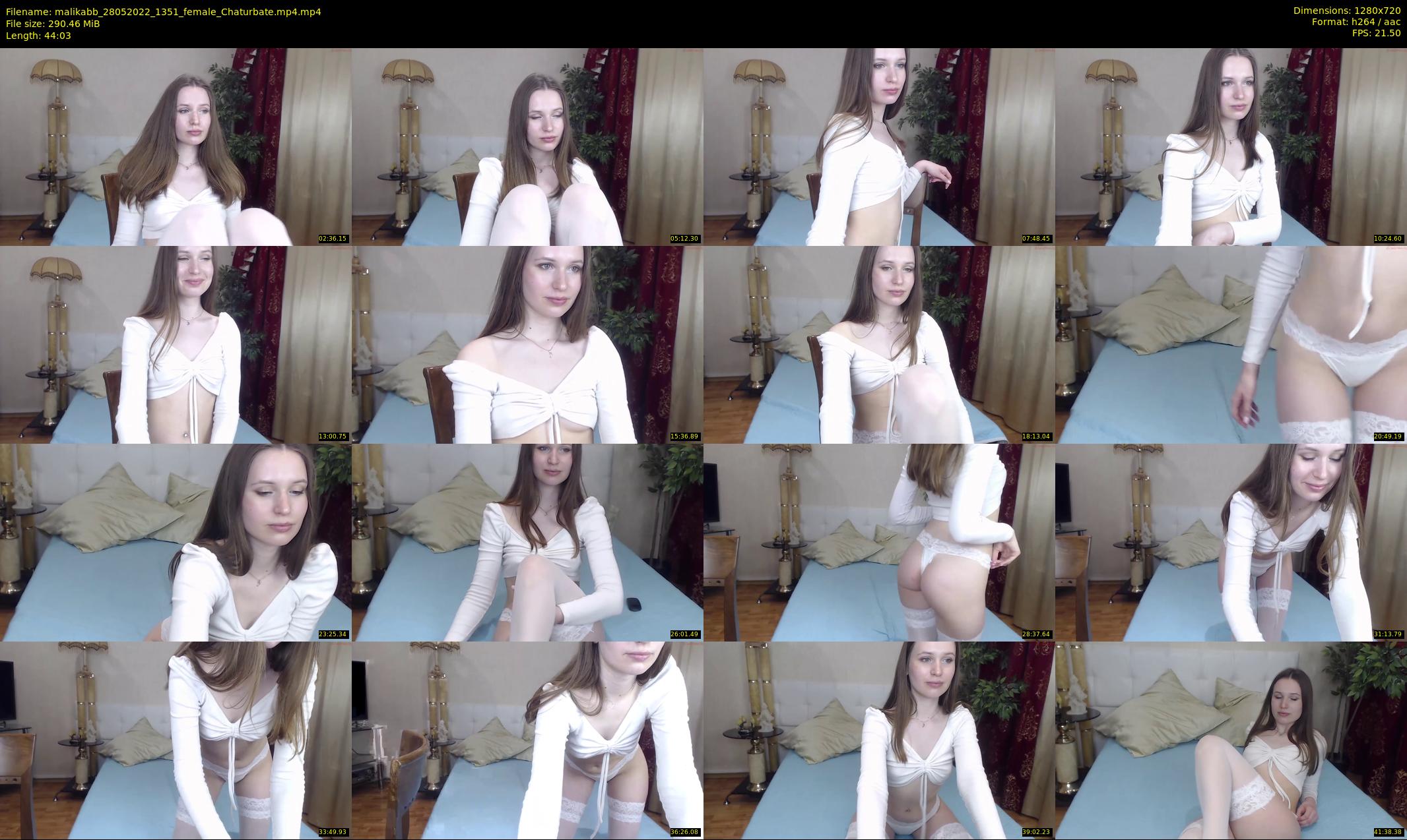 malikabb — 45 minute Chaturbate female cam show recording, 720p, May 28, 2022