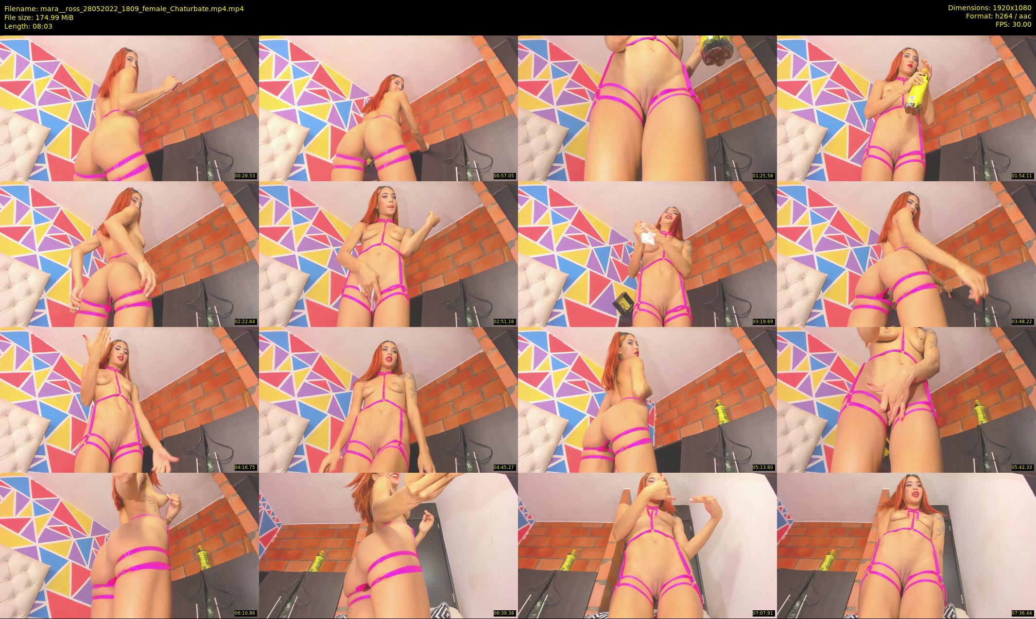 mara__ross — 9 minute Chaturbate female cam show recording, 1080p, May 28, 2022