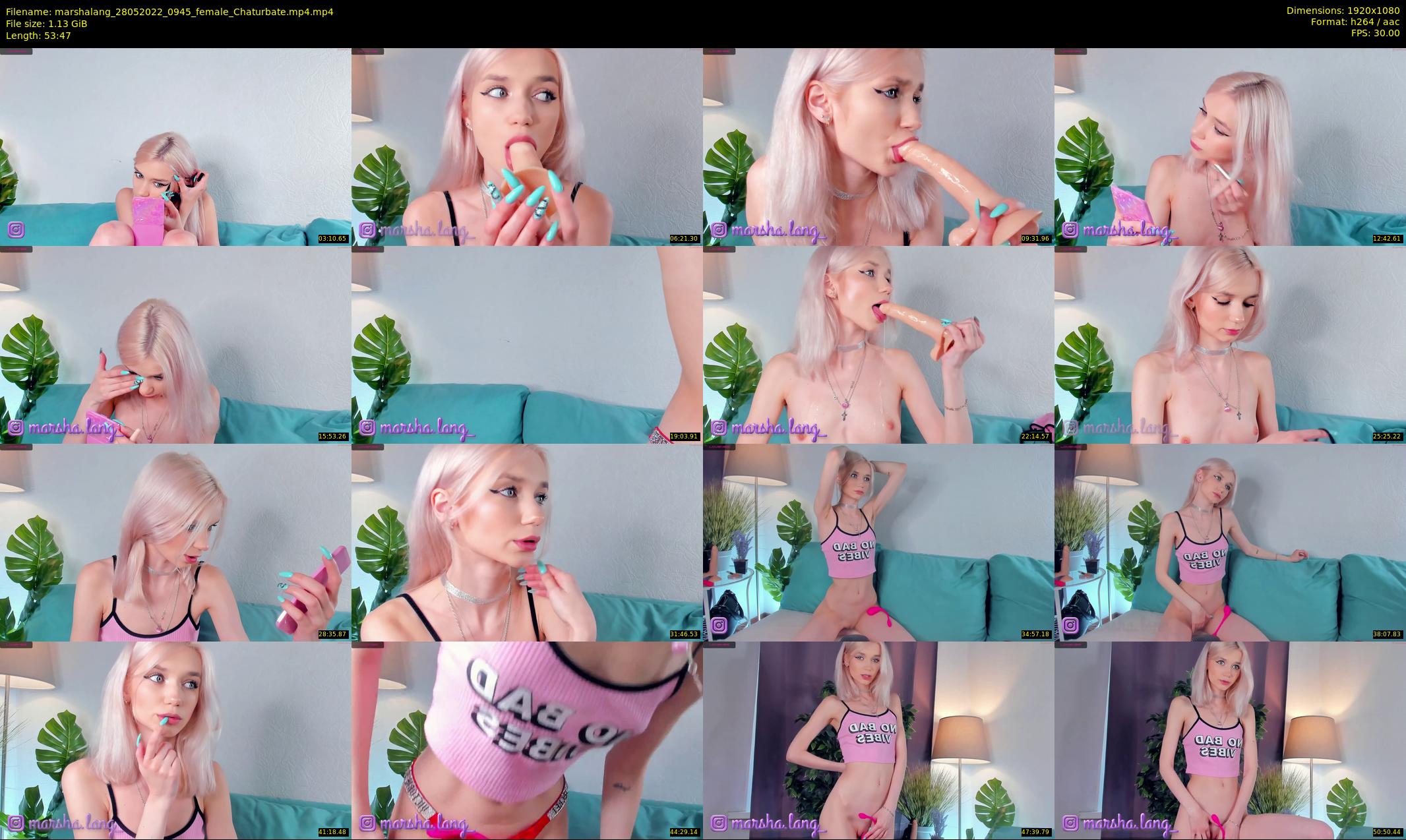 marshalang — 54 minute Chaturbate couple cam show recording, 1080p, May 28, 2022