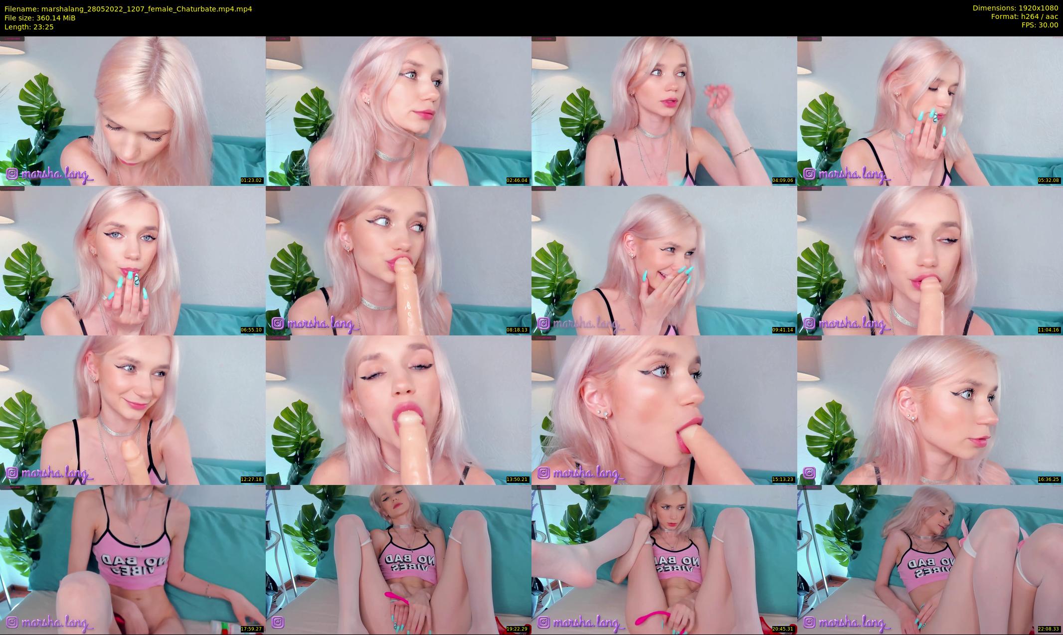 marshalang — 24 minute Chaturbate couple cam show recording, 1080p, May 28, 2022