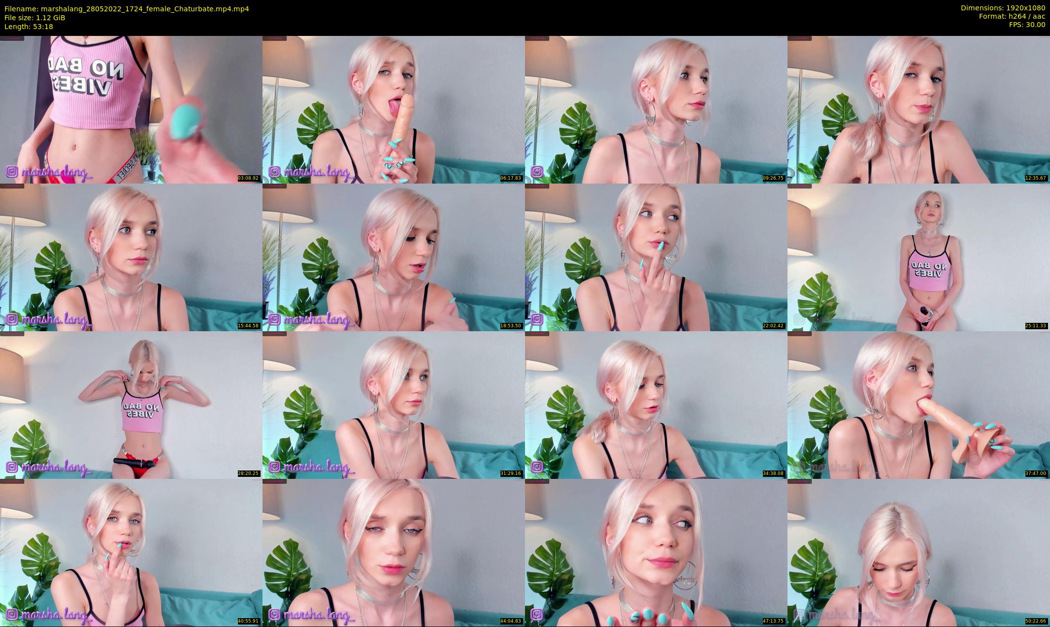 marshalang — 54 minute Chaturbate couple cam show recording, 1080p, May 28, 2022