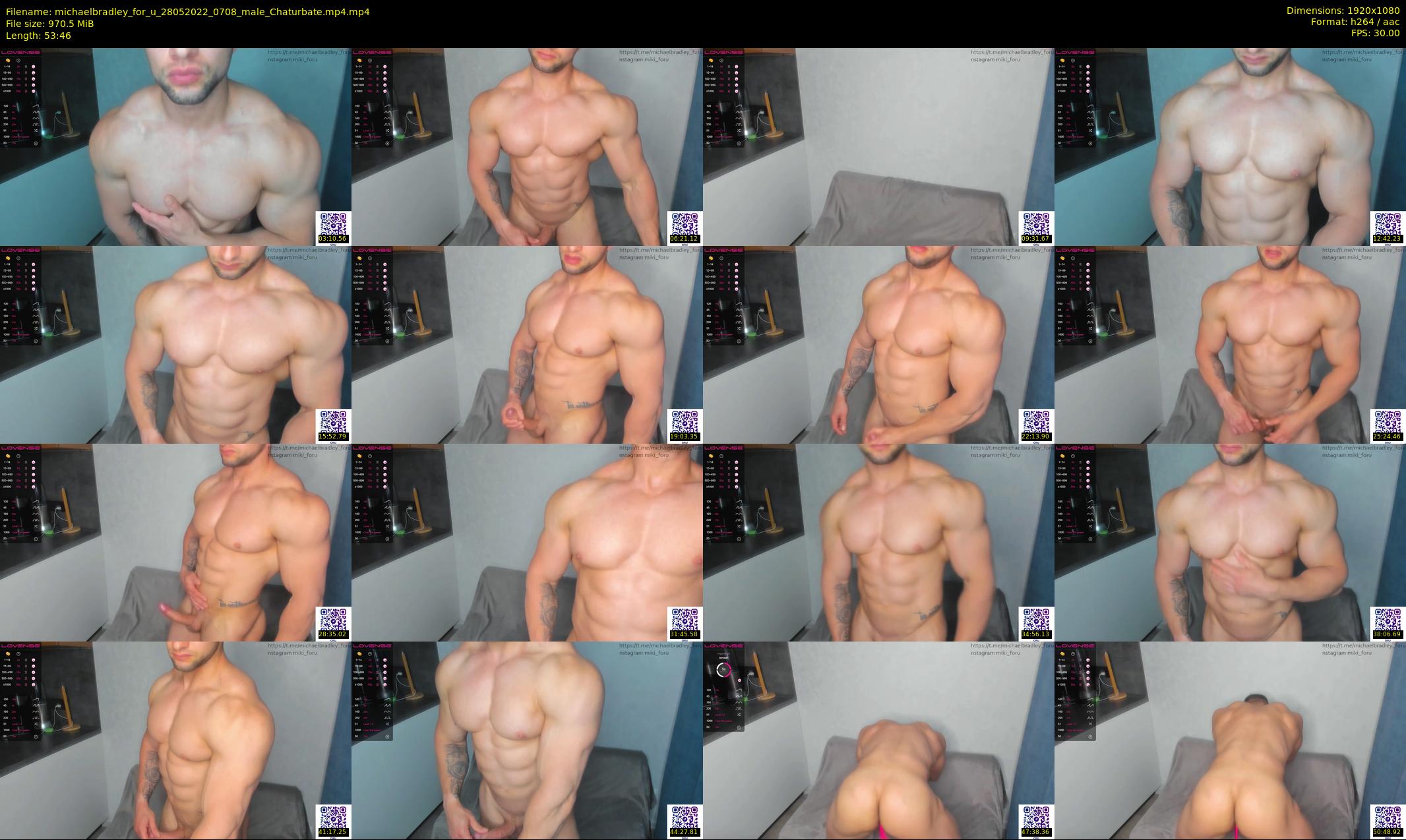 michaelbradley_for_u — 54 minute Chaturbate male cam show recording, 1080p, May 28, 2022
