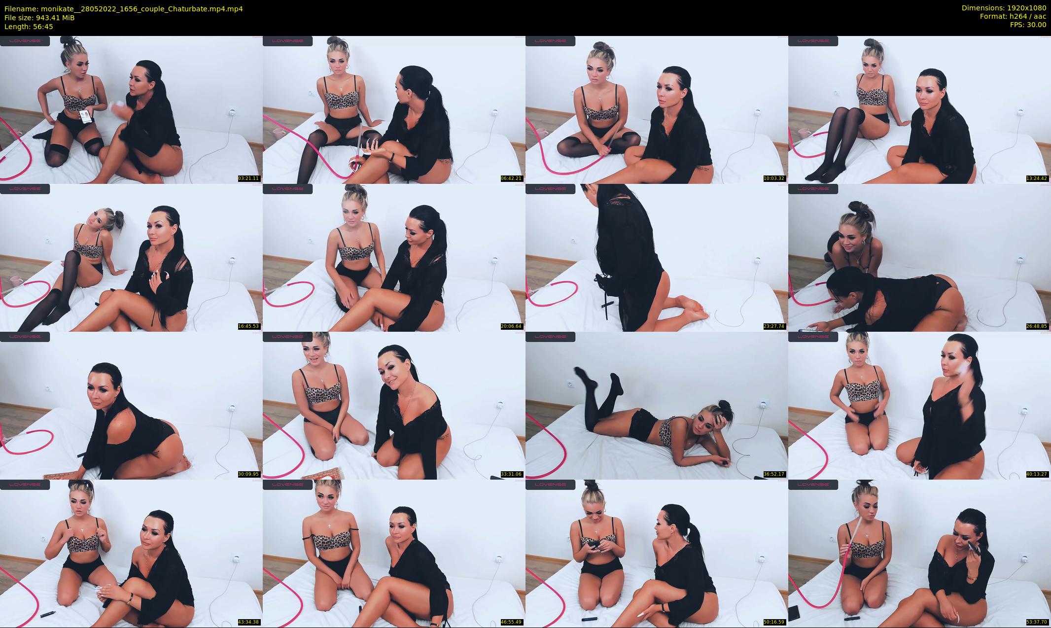 monikate_ — 57 minute Chaturbate couple cam show recording, 1080p, May 28, 2022