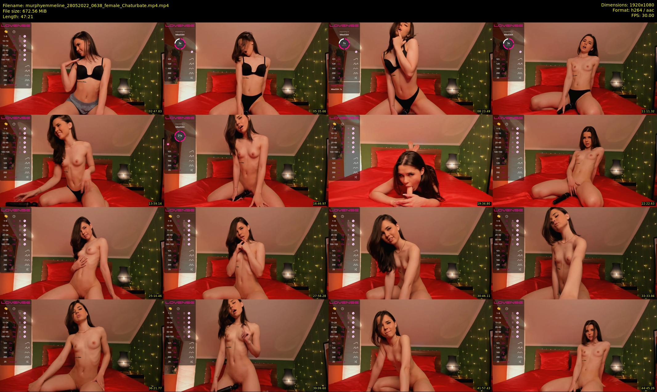 murphyemmeline — 48 minute Chaturbate female cam show recording, 1080p, May 28, 2022
