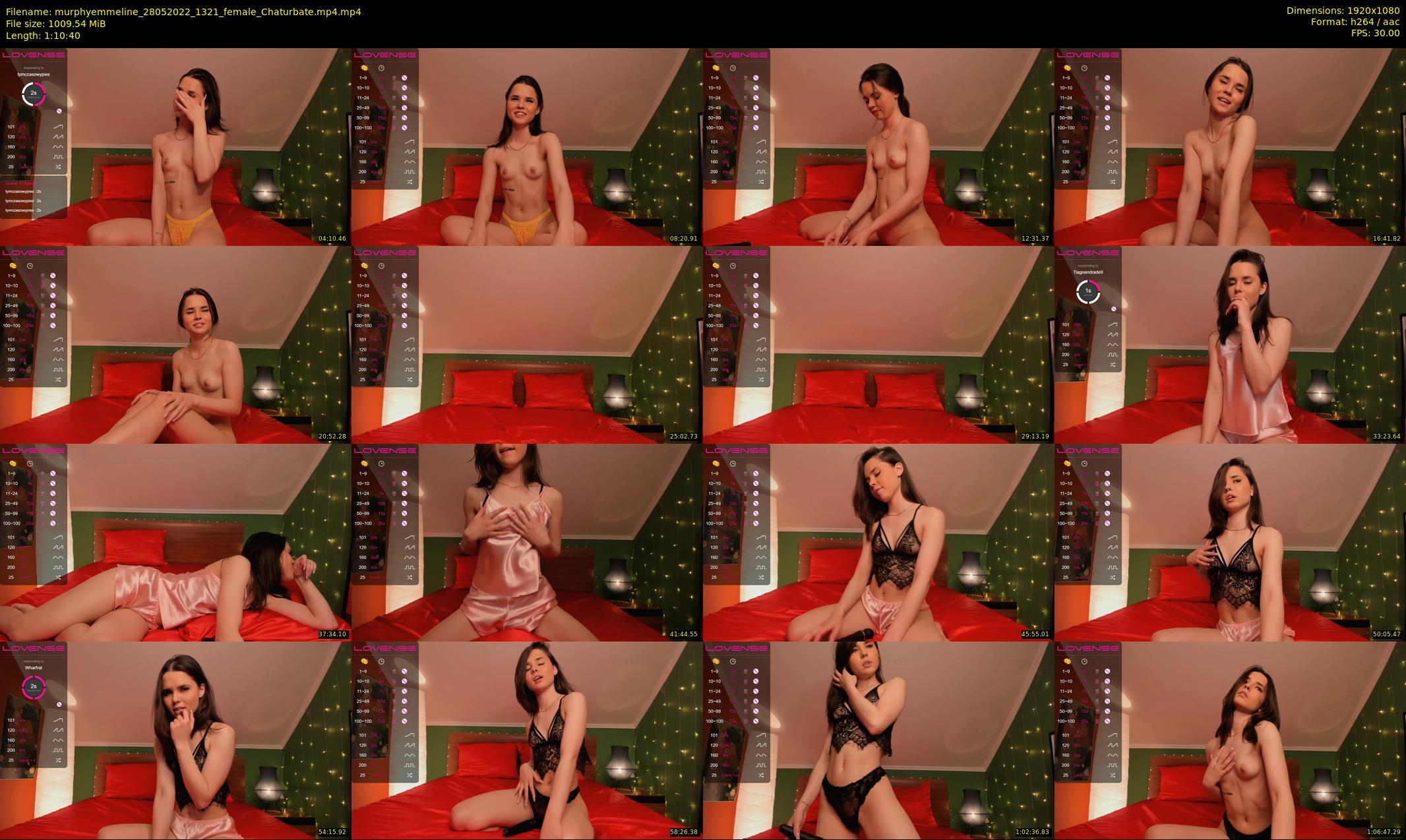 murphyemmeline — 71 minute Chaturbate female cam show recording, 1080p, May 28, 2022