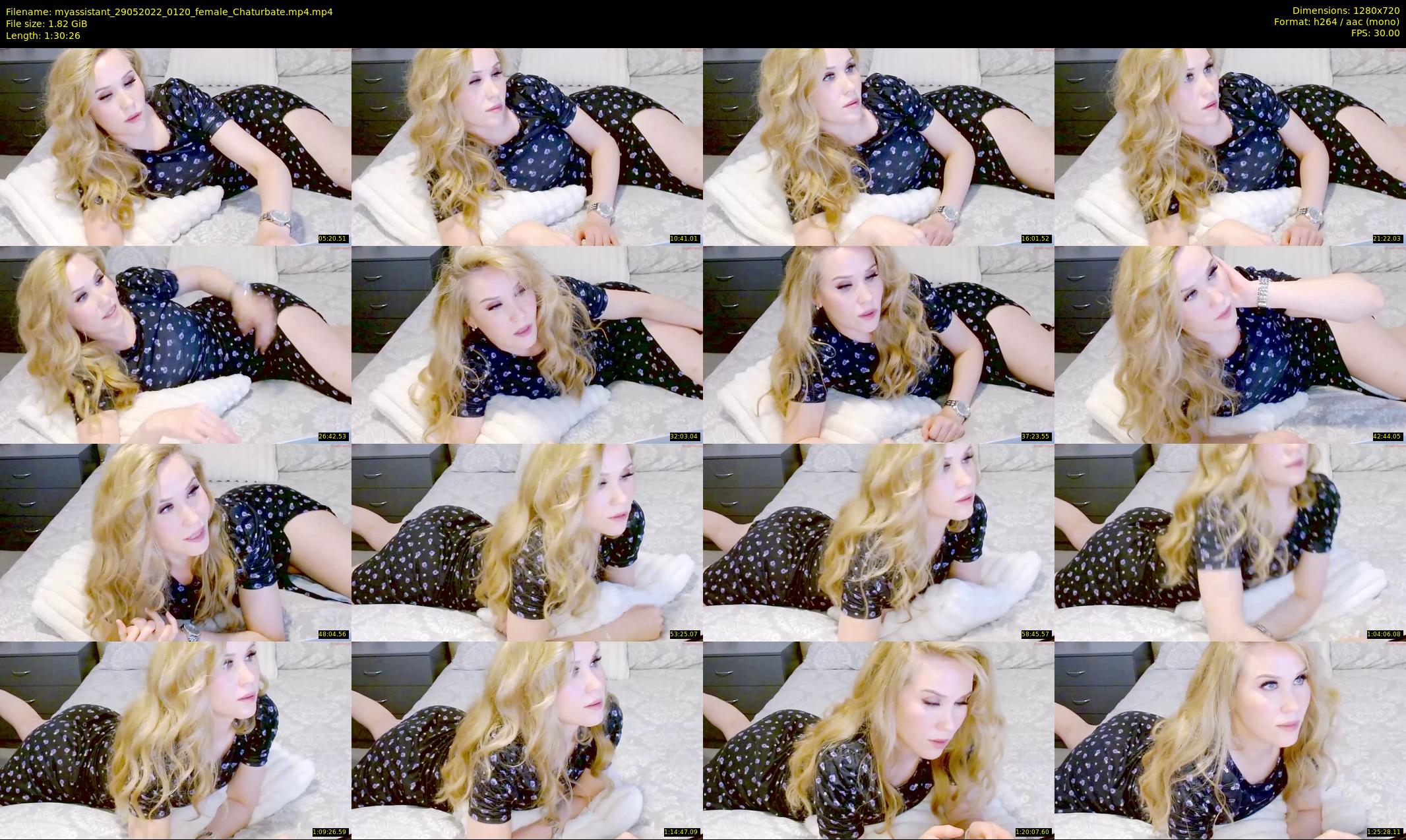 myassistant — 91 minute Chaturbate female cam show recording, 720p, May 29, 2022