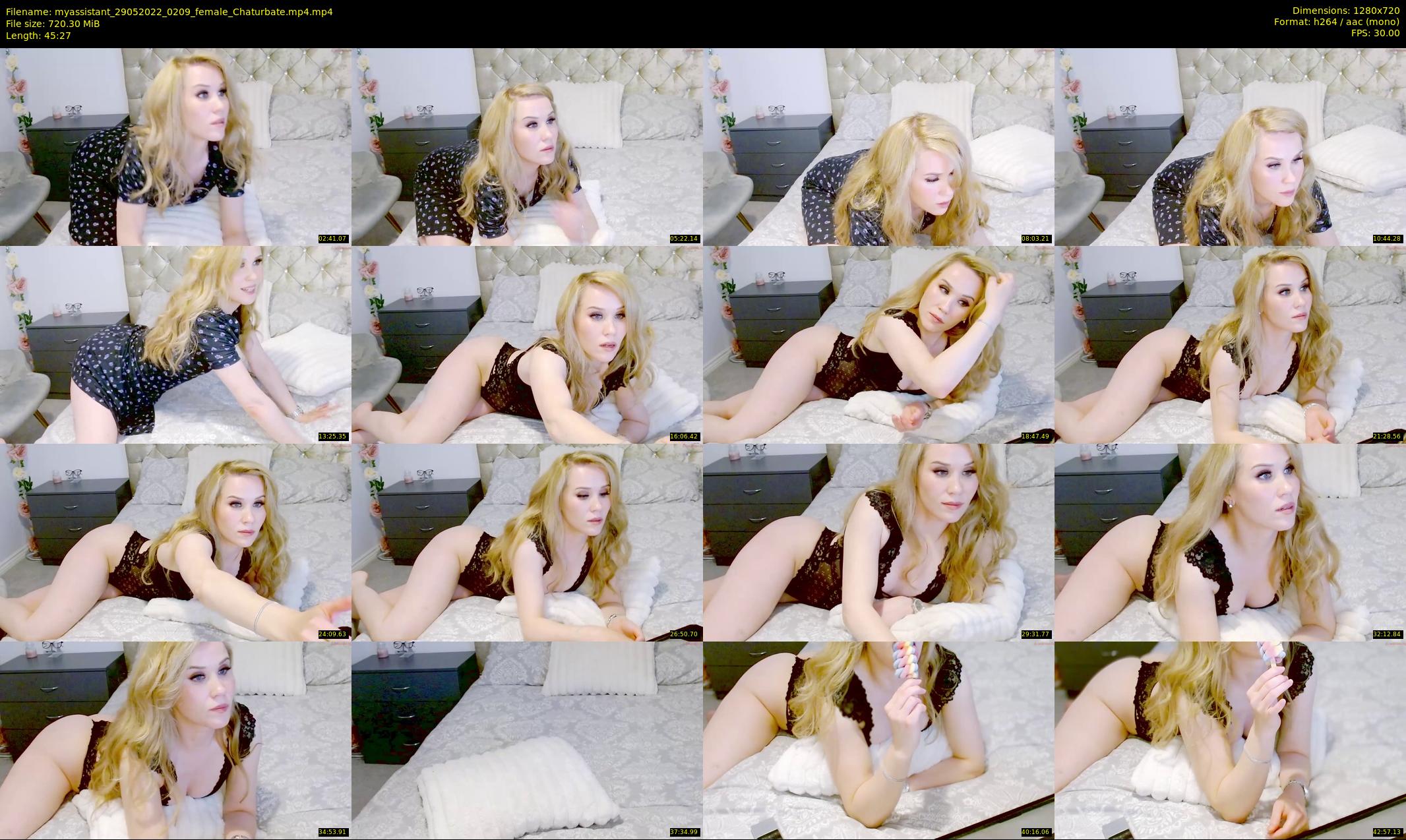 myassistant — 46 minute Chaturbate female cam show recording, 720p, May 29, 2022