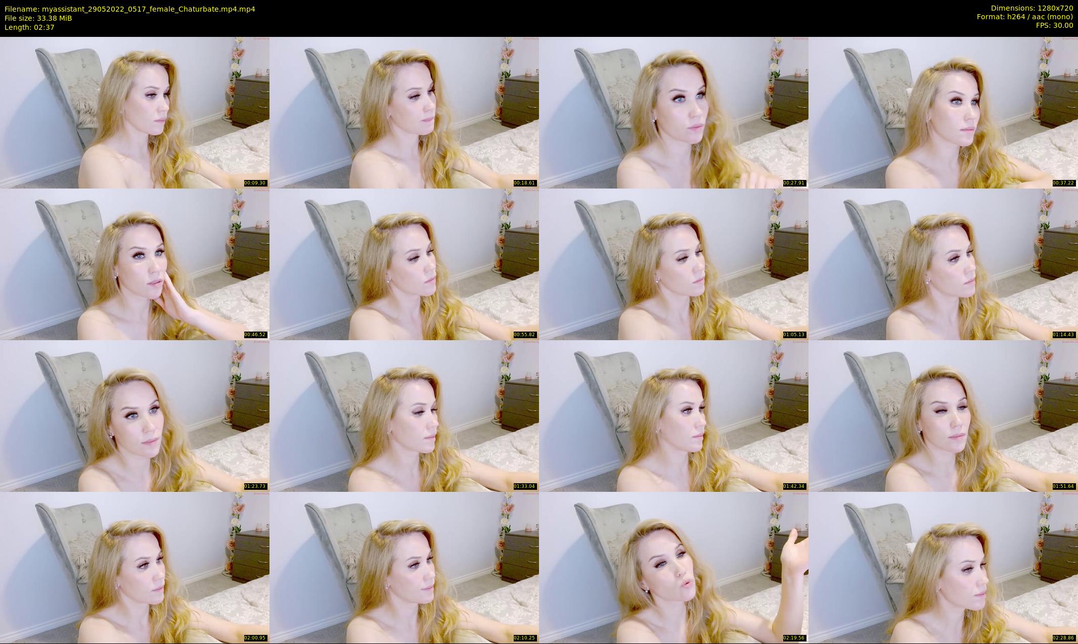 myassistant — 3 minute Chaturbate female cam show recording, 720p, May 29, 2022