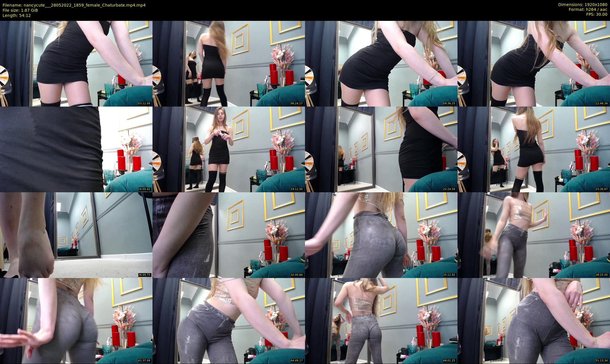 nancycute__ — 55 minute Chaturbate female cam show recording, 1080p, May 28, 2022
