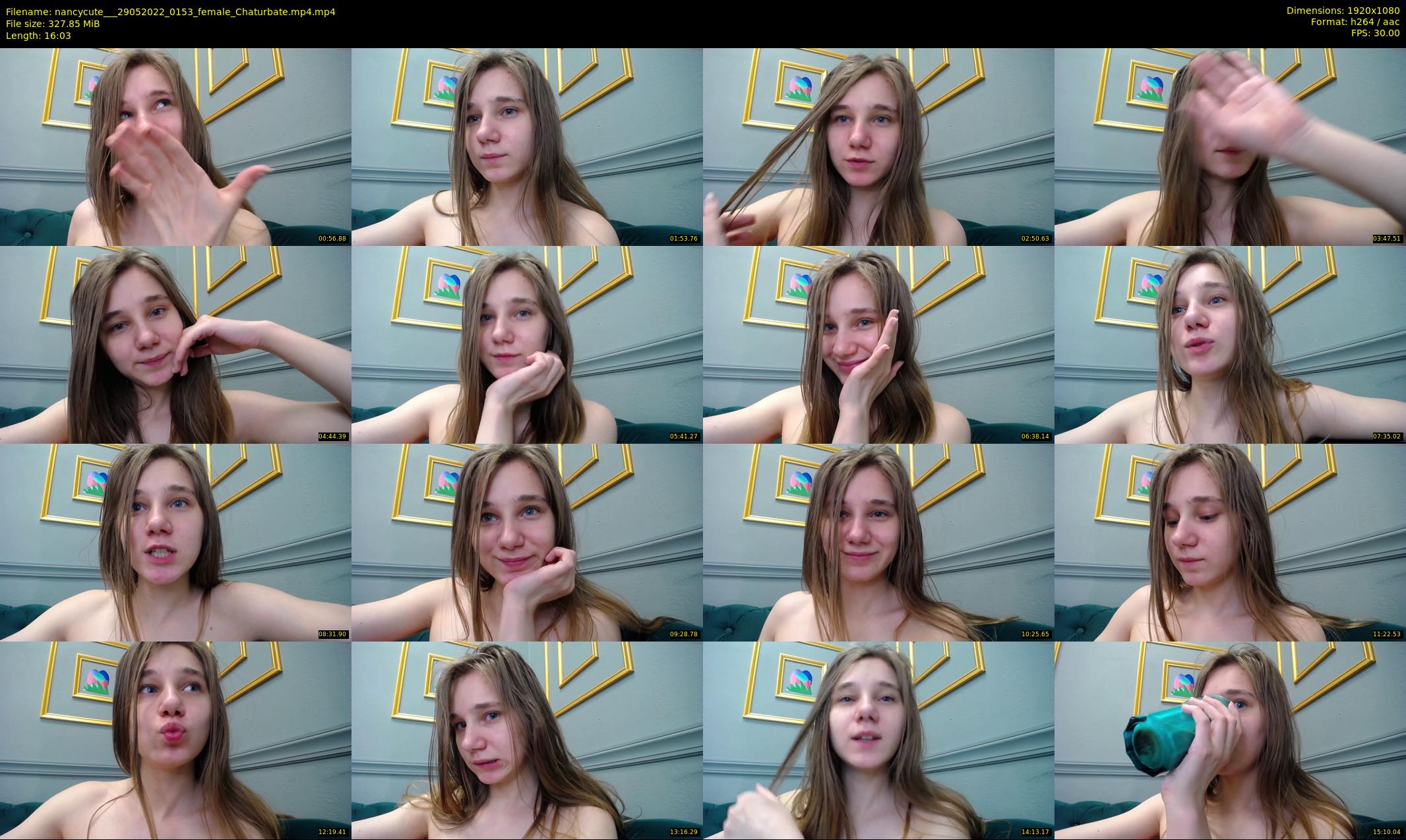 nancycute__ — 17 minute Chaturbate female cam show recording, 1080p, May 29, 2022