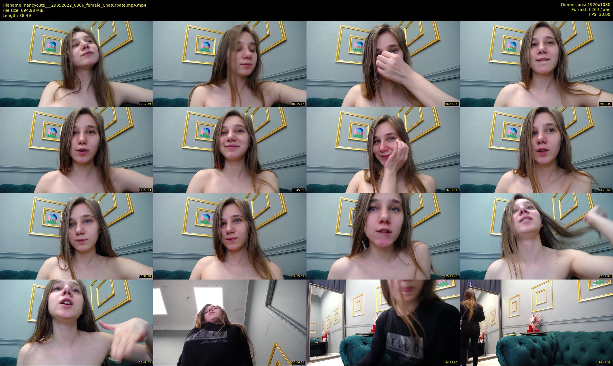 nancycute__ — 39 minute Chaturbate female cam show recording, 1080p, May 29, 2022