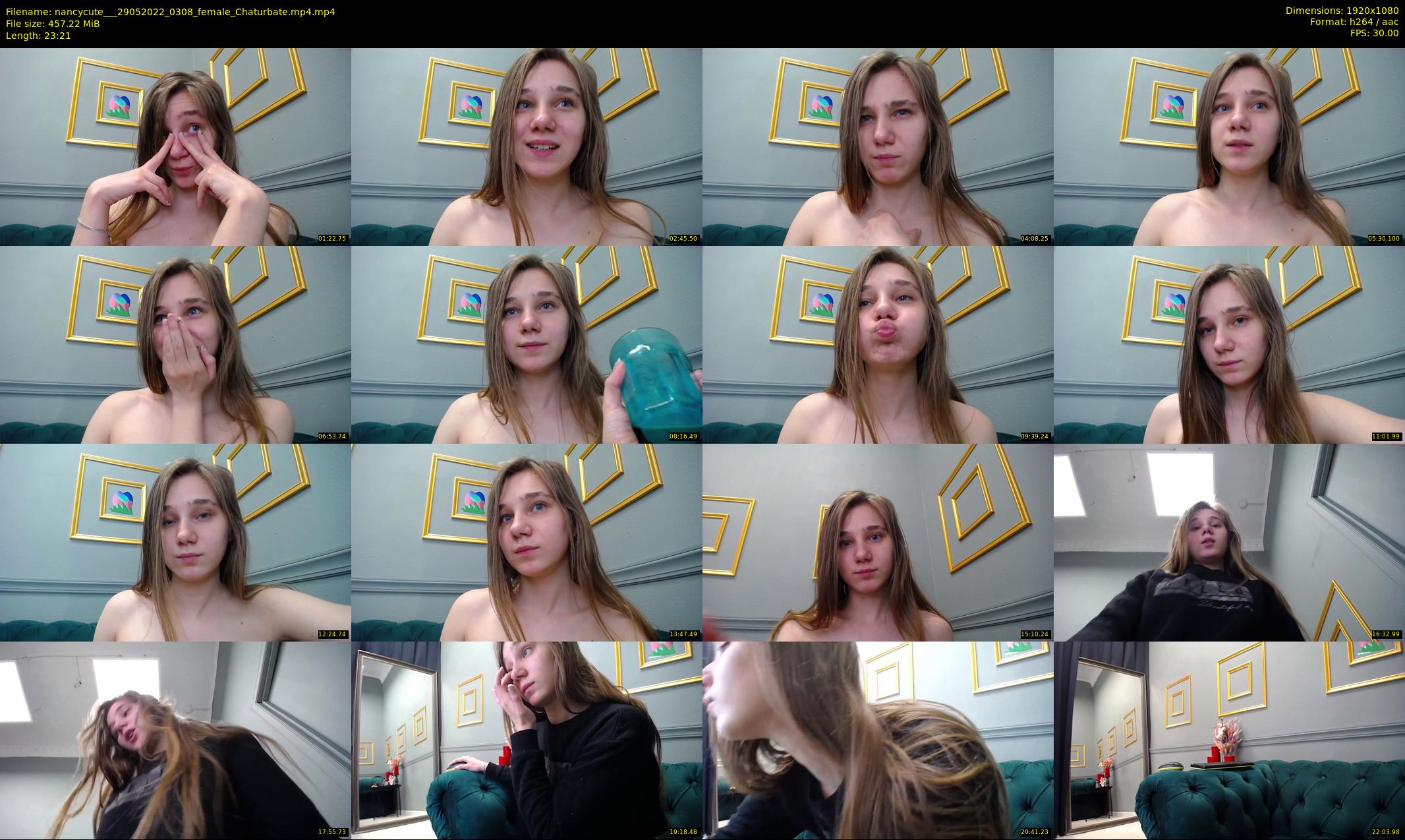 nancycute__ — 24 minute Chaturbate female cam show recording, 1080p, May 29, 2022