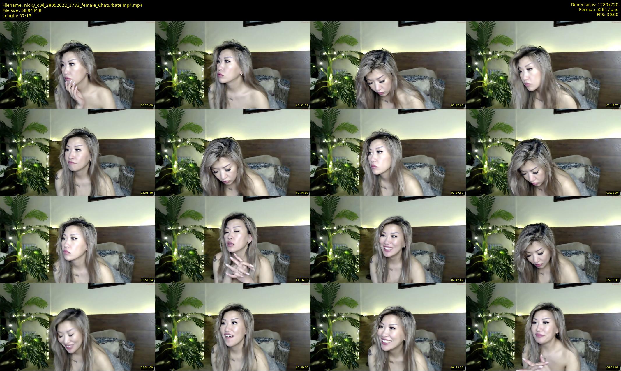 nicky_owl — 8 minute Chaturbate female cam show recording, 720p, May 28, 2022