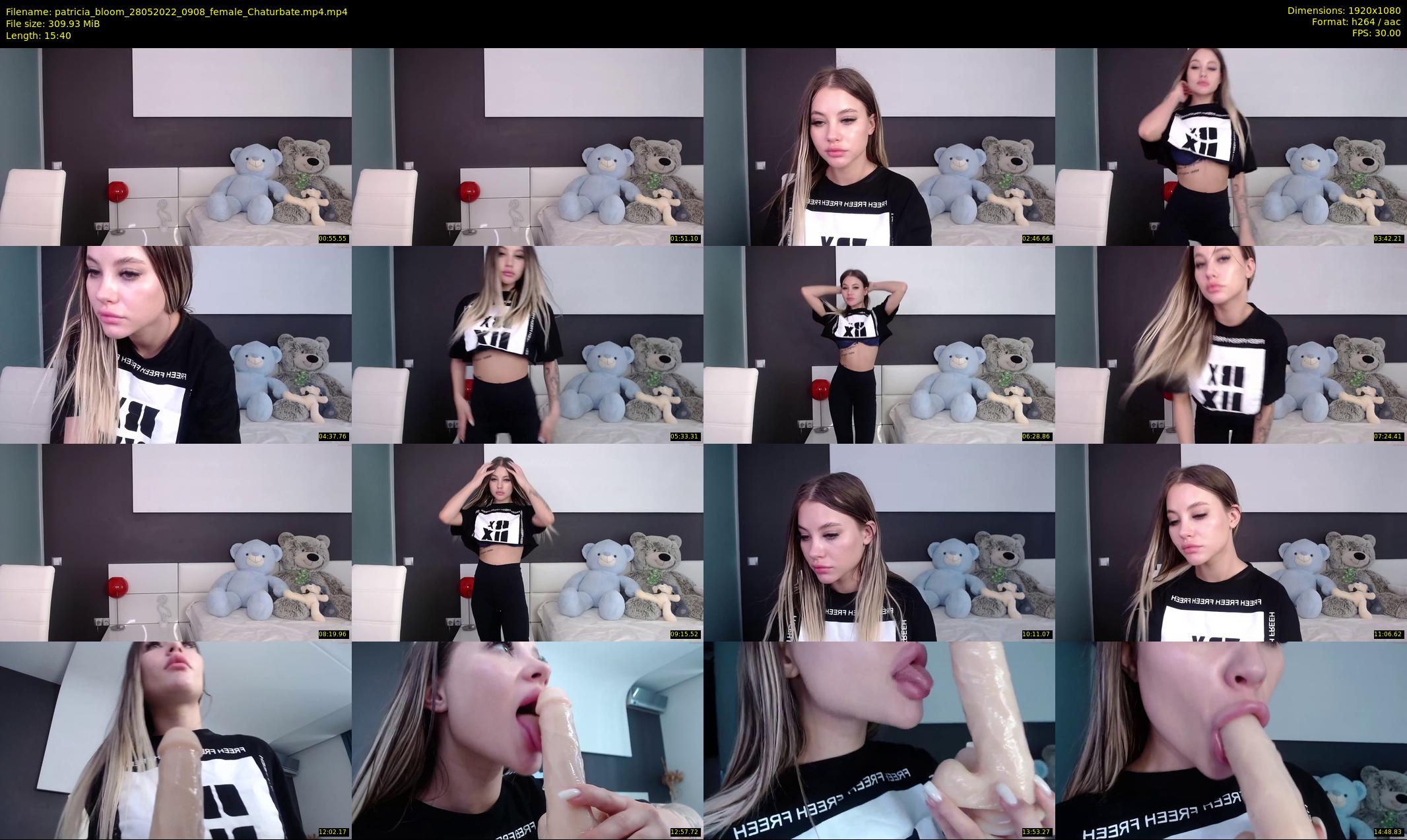 patricia_bloom — 16 minute Chaturbate female cam show recording, 1080p, May 28, 2022