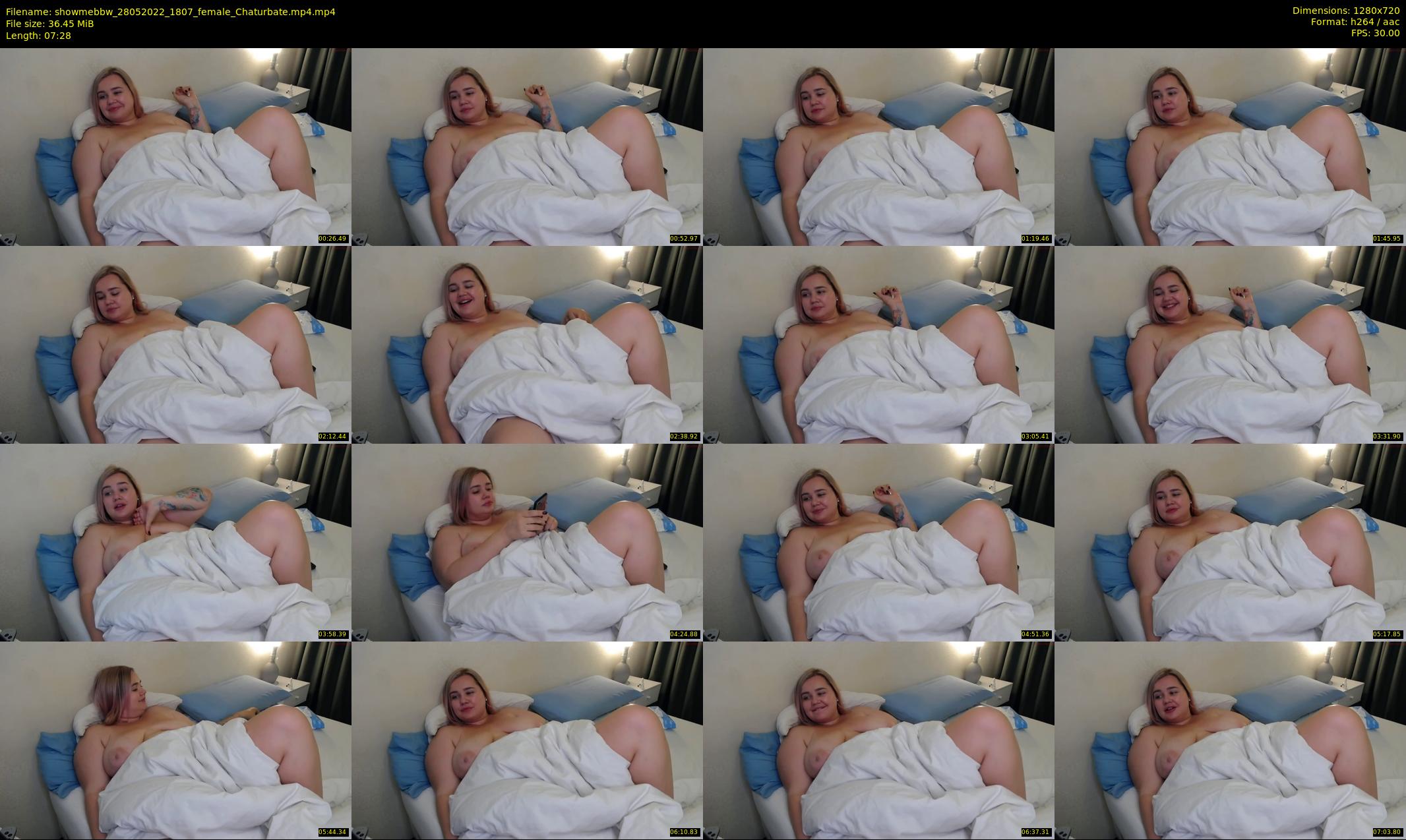 showmebbw — 8 minute Chaturbate female cam show recording, 720p, May 28, 2022