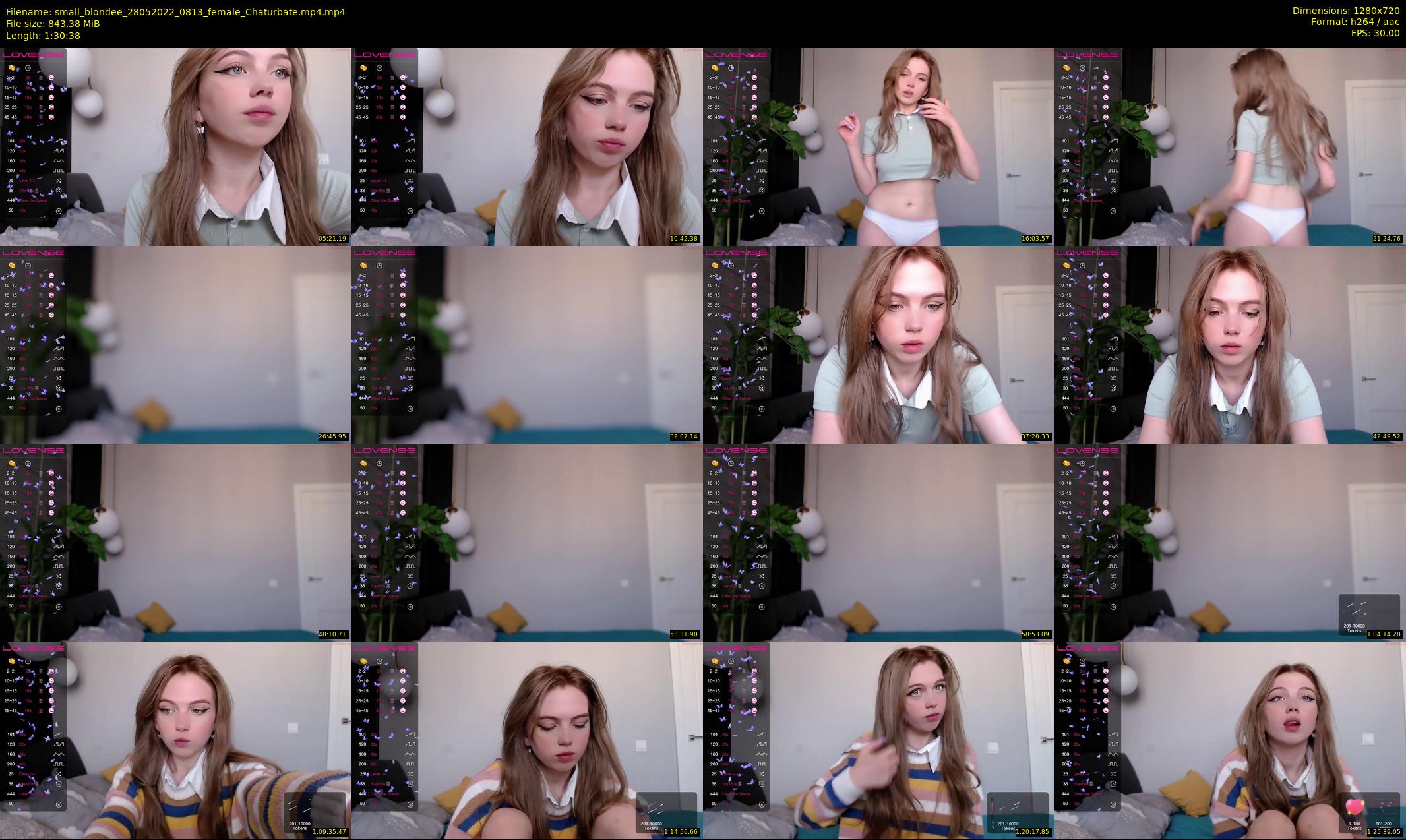 small_blondee — 91 minute Chaturbate female cam show recording, 720p, May 28, 2022