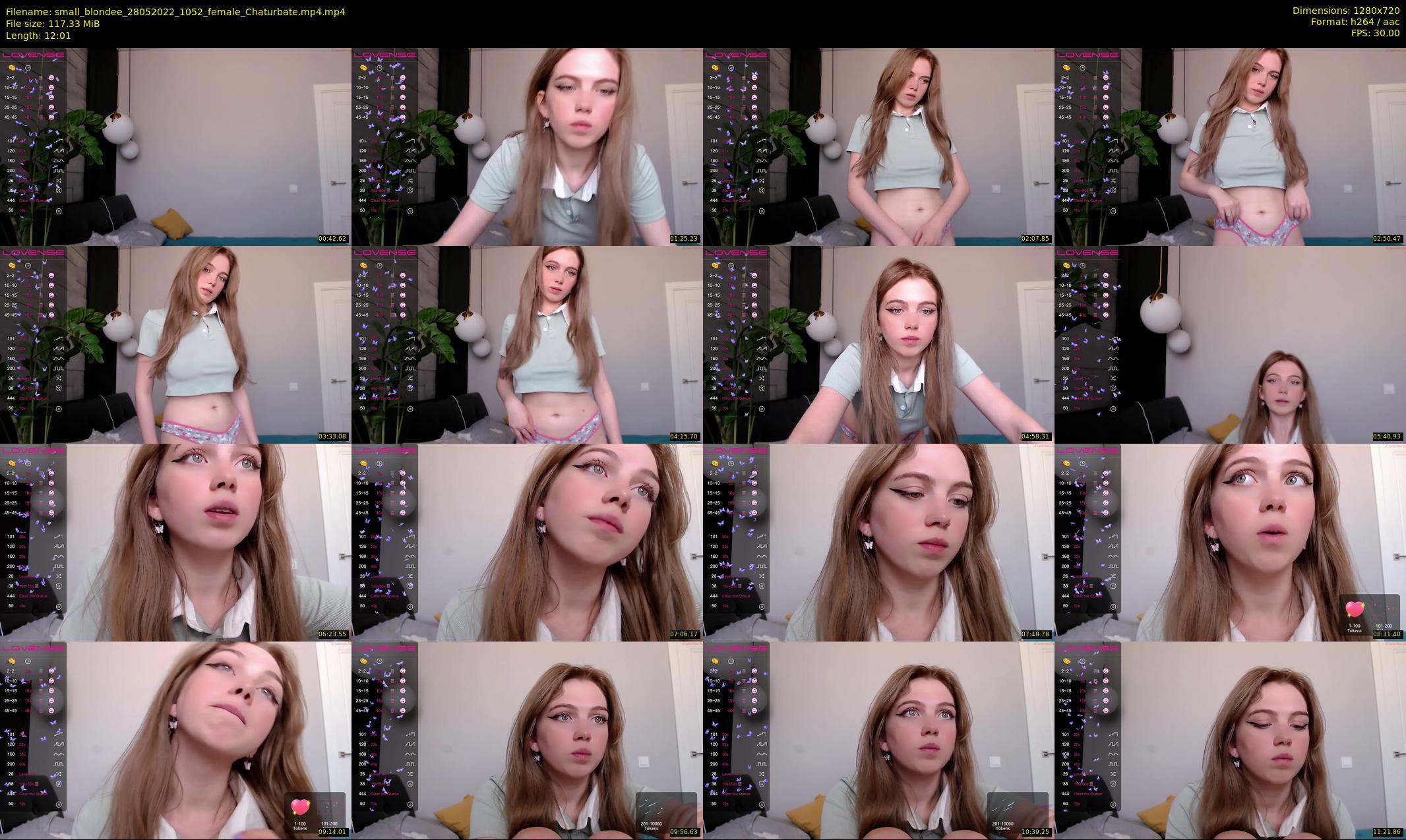 small_blondee — 13 minute Chaturbate female cam show recording, 720p, May 28, 2022