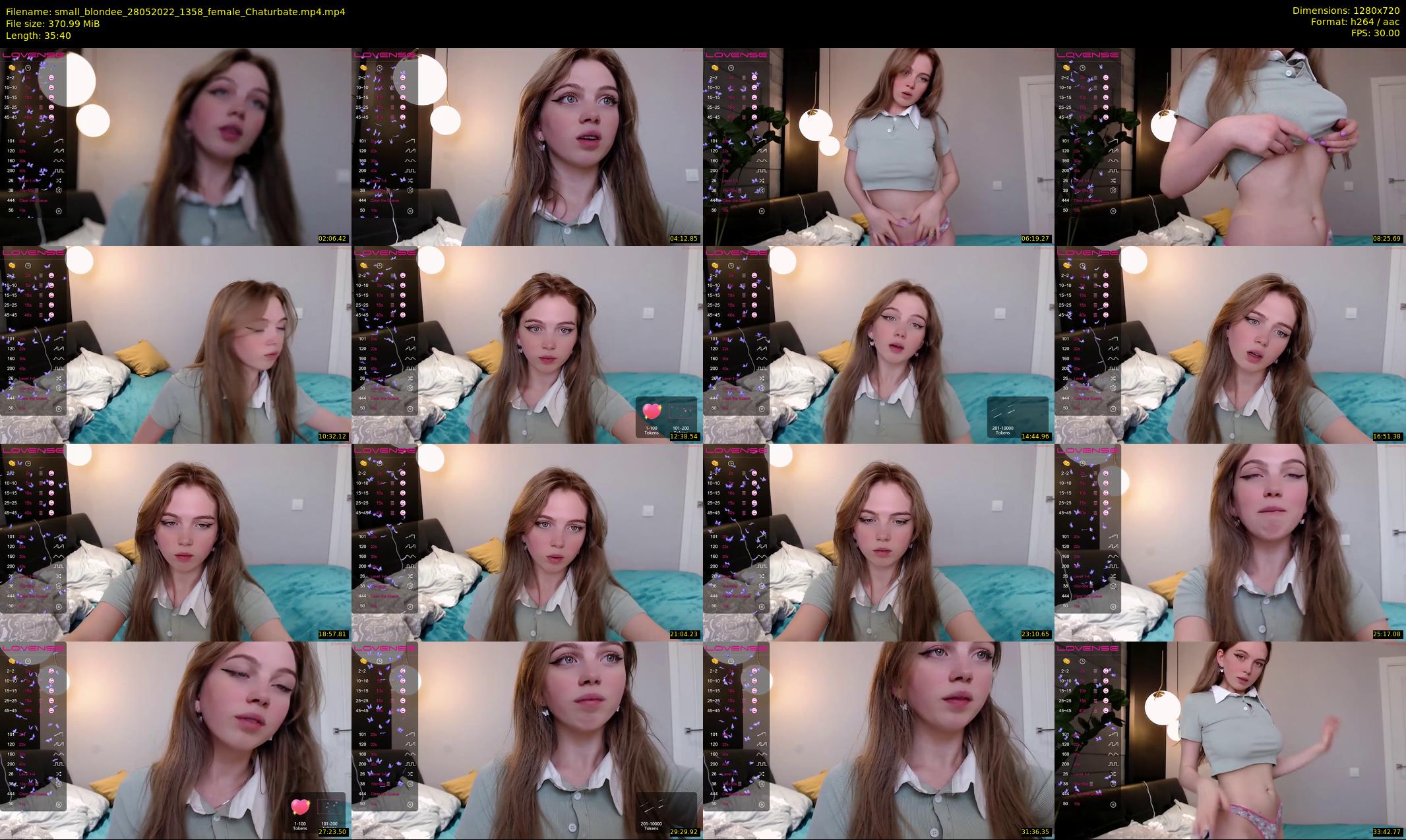 small_blondee — 36 minute Chaturbate female cam show recording, 720p, May 28, 2022