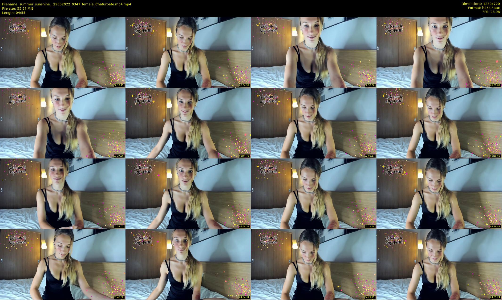 summer_sunshine_ — 5 minute Chaturbate female cam show recording, 720p, May 29, 2022