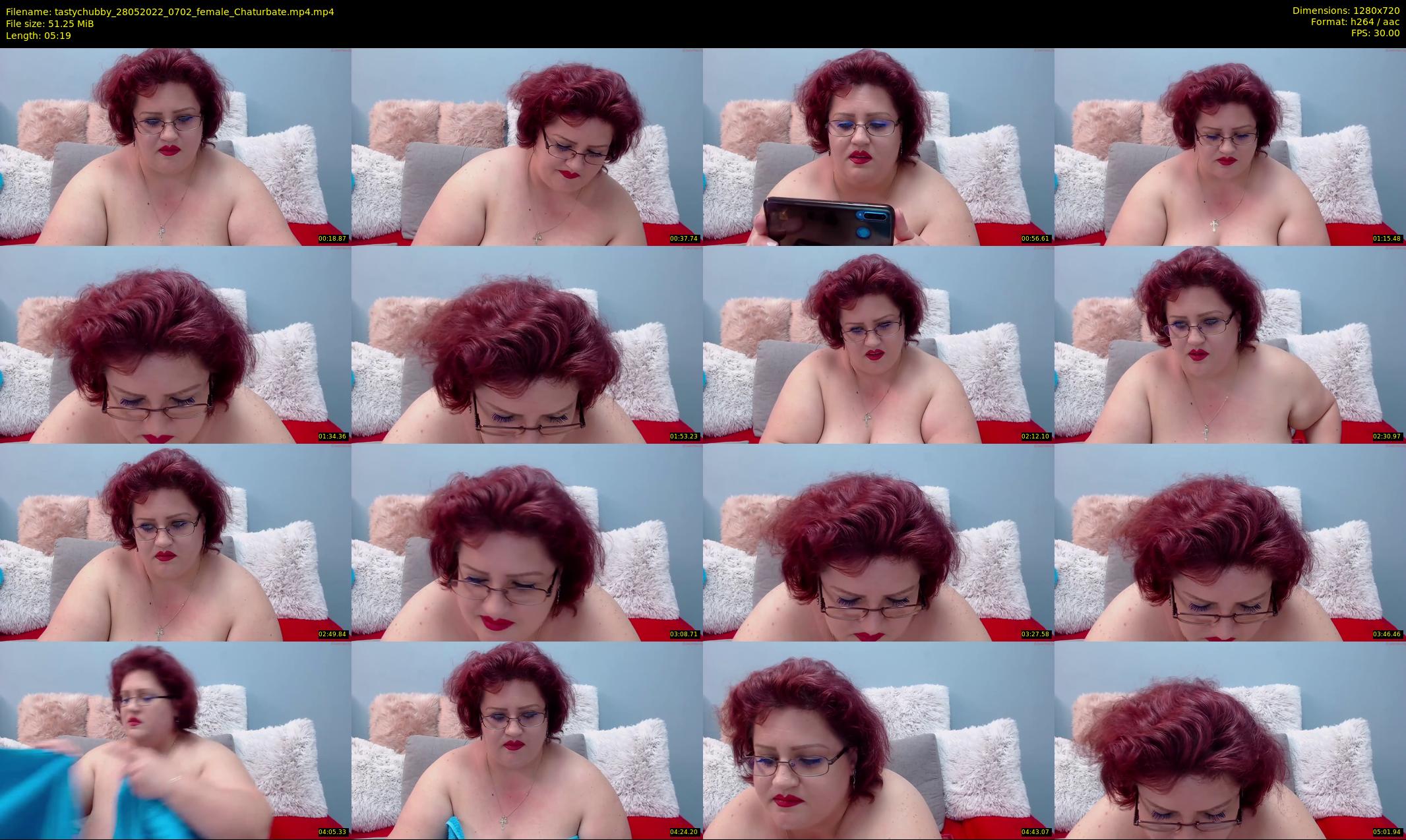 tastychubby — 6 minute Chaturbate female cam show recording, 720p, May 28, 2022