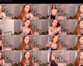 thisisamelia — 54 minute Chaturbate female cam show recording, 1080p, May 28, 2022