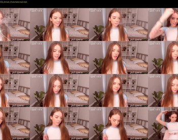 thisisamelia — 24 minute Chaturbate female cam show recording, 1080p, May 28, 2022