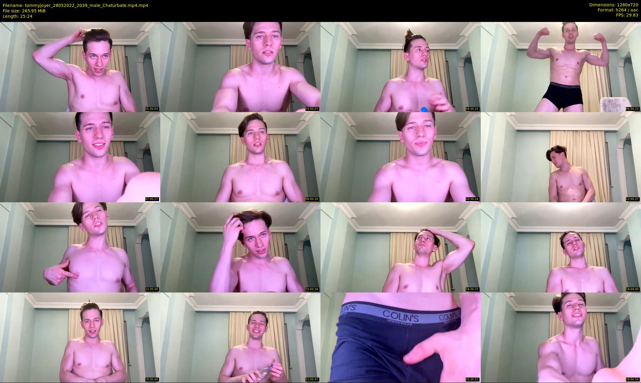 tommyjoyer — 26 minute Chaturbate male cam show recording, 720p, May 28, 2022