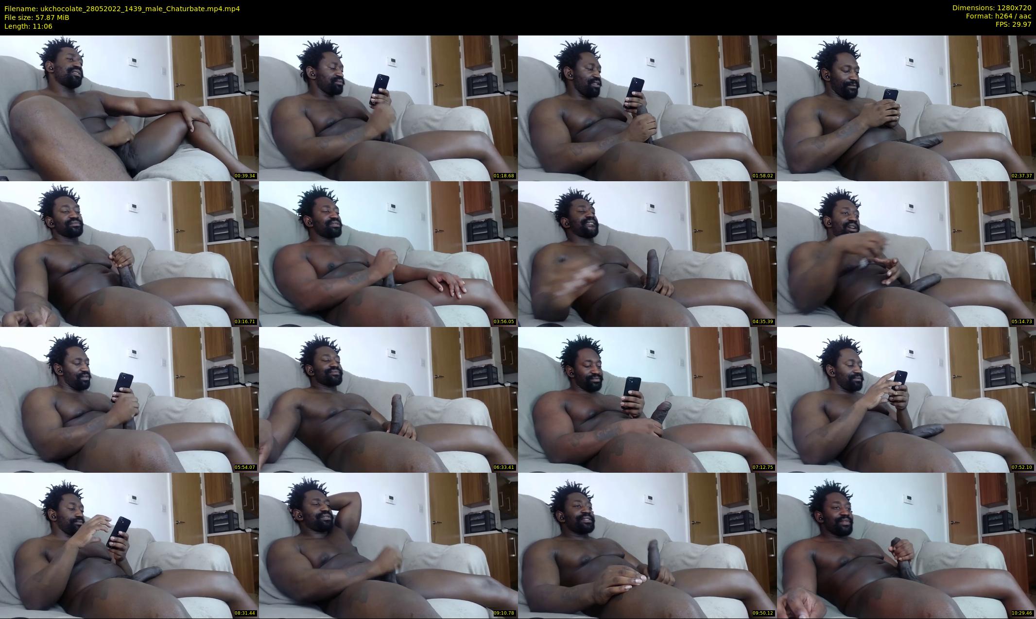 ukchocolate — 12 minute Chaturbate male cam show recording, 720p, May 28, 2022