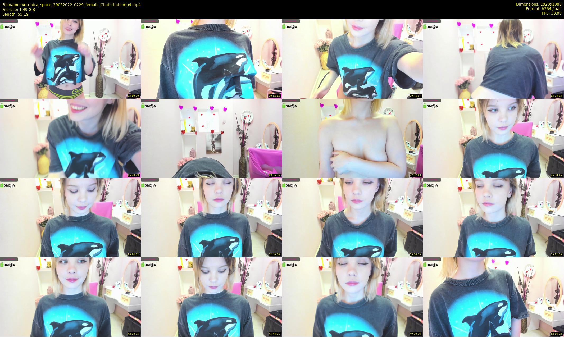 veronica_space — 56 minute Chaturbate female cam show recording, 1080p, May 29, 2022