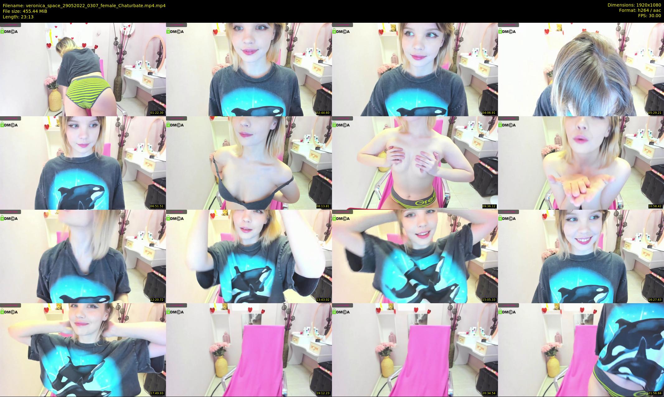 veronica_space — 24 minute Chaturbate female cam show recording, 1080p, May 29, 2022